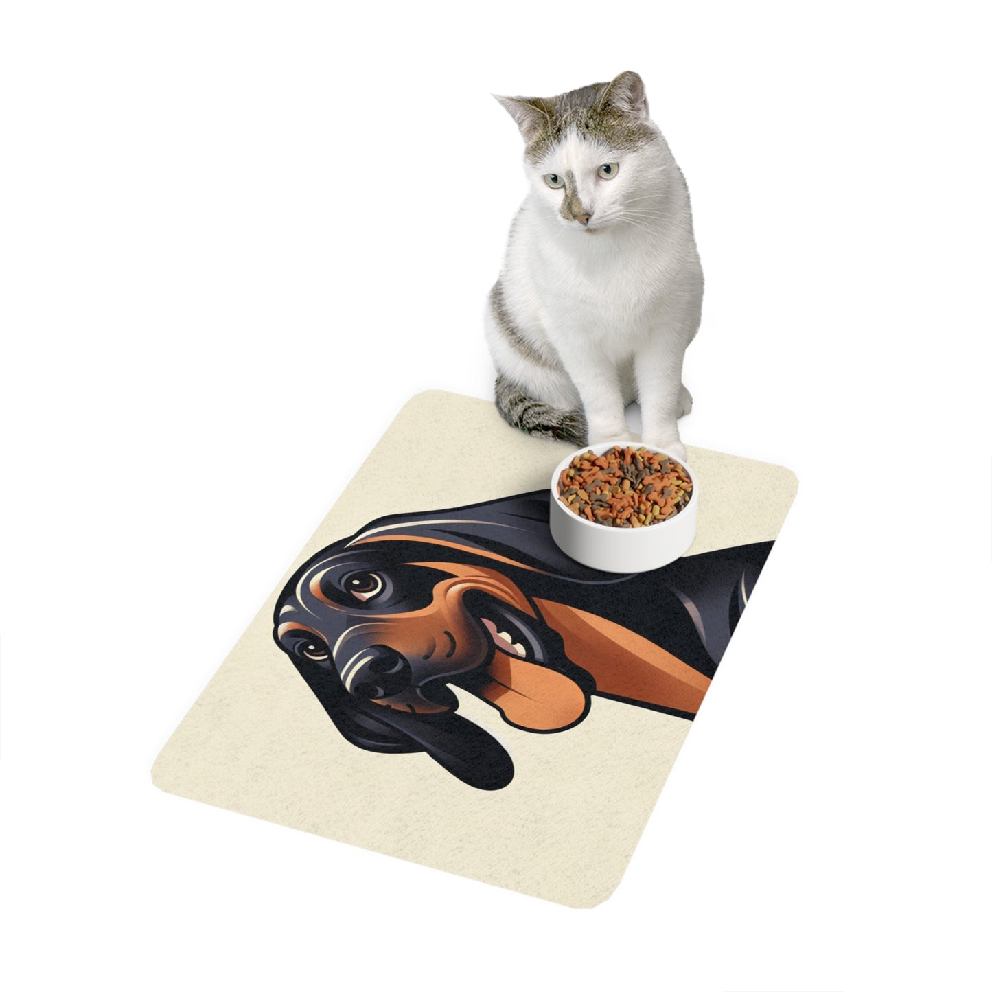 Pet Food Mat (12x18) - Hanoverian Scenthound