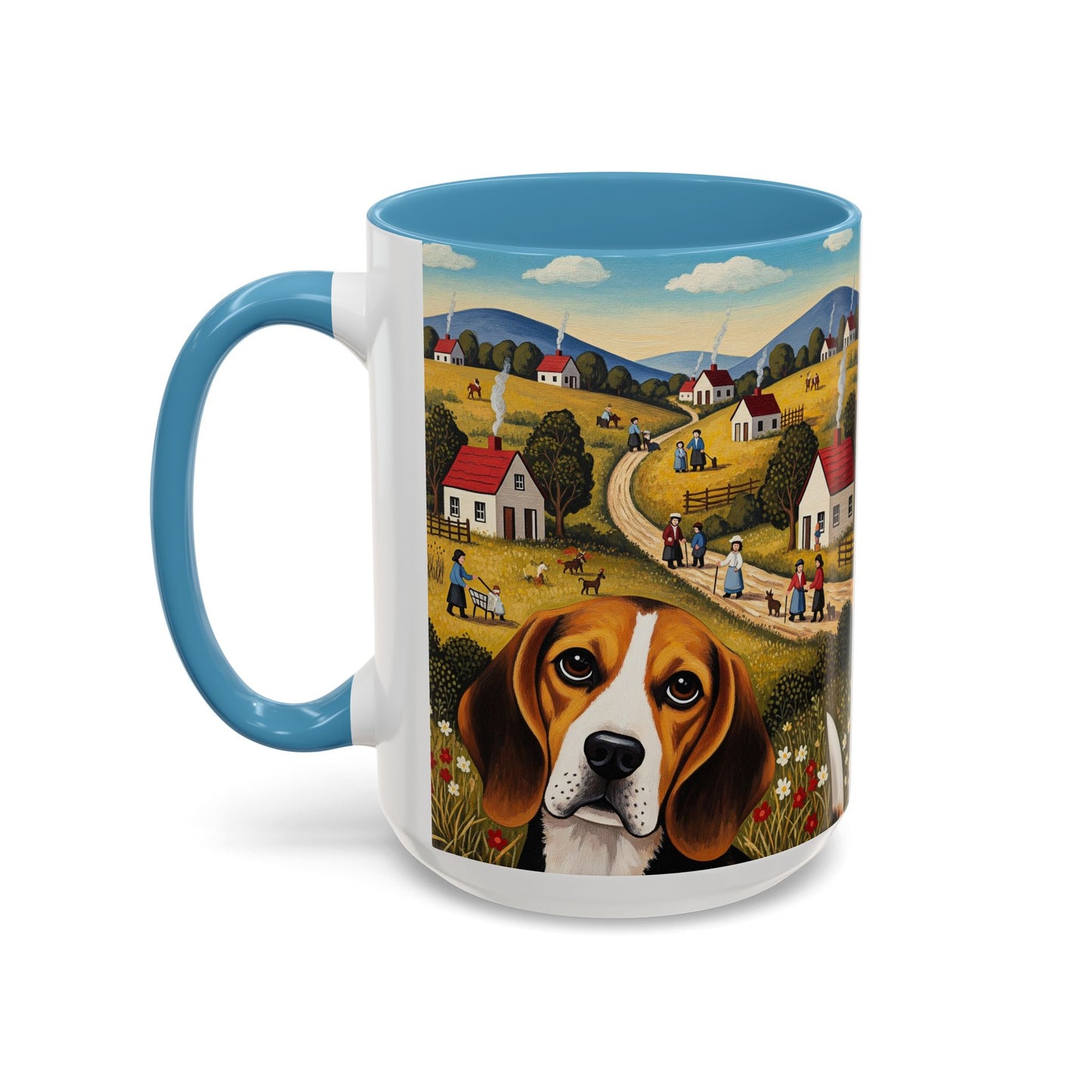Beagle Accent Coffee Mug - Perfect Gift for Dog Lovers