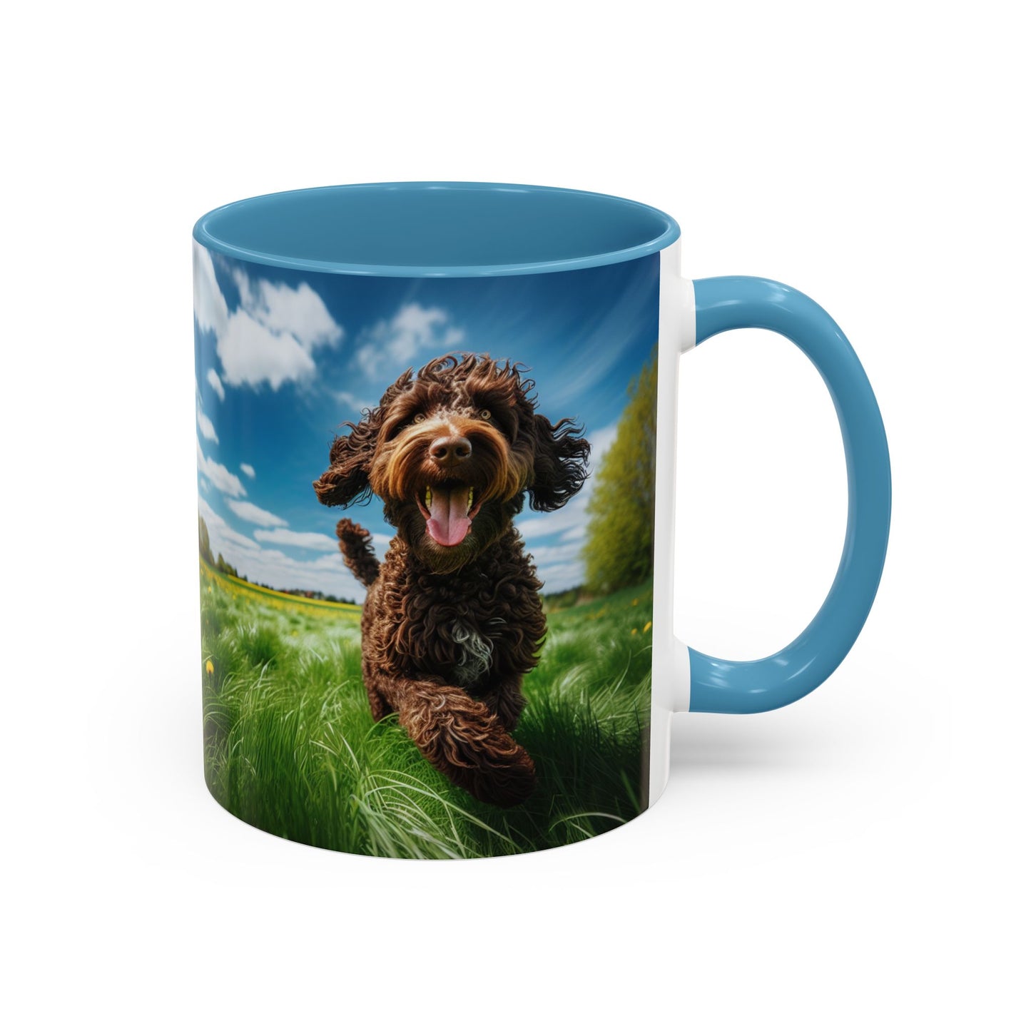 Wetterhoun Accent Coffee Mug - Perfect Gift for Dog Lovers