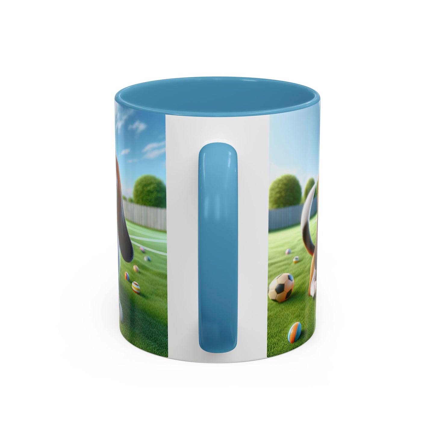 Basset Hound Accent Coffee Mug - Perfect Gift for Dog Lovers