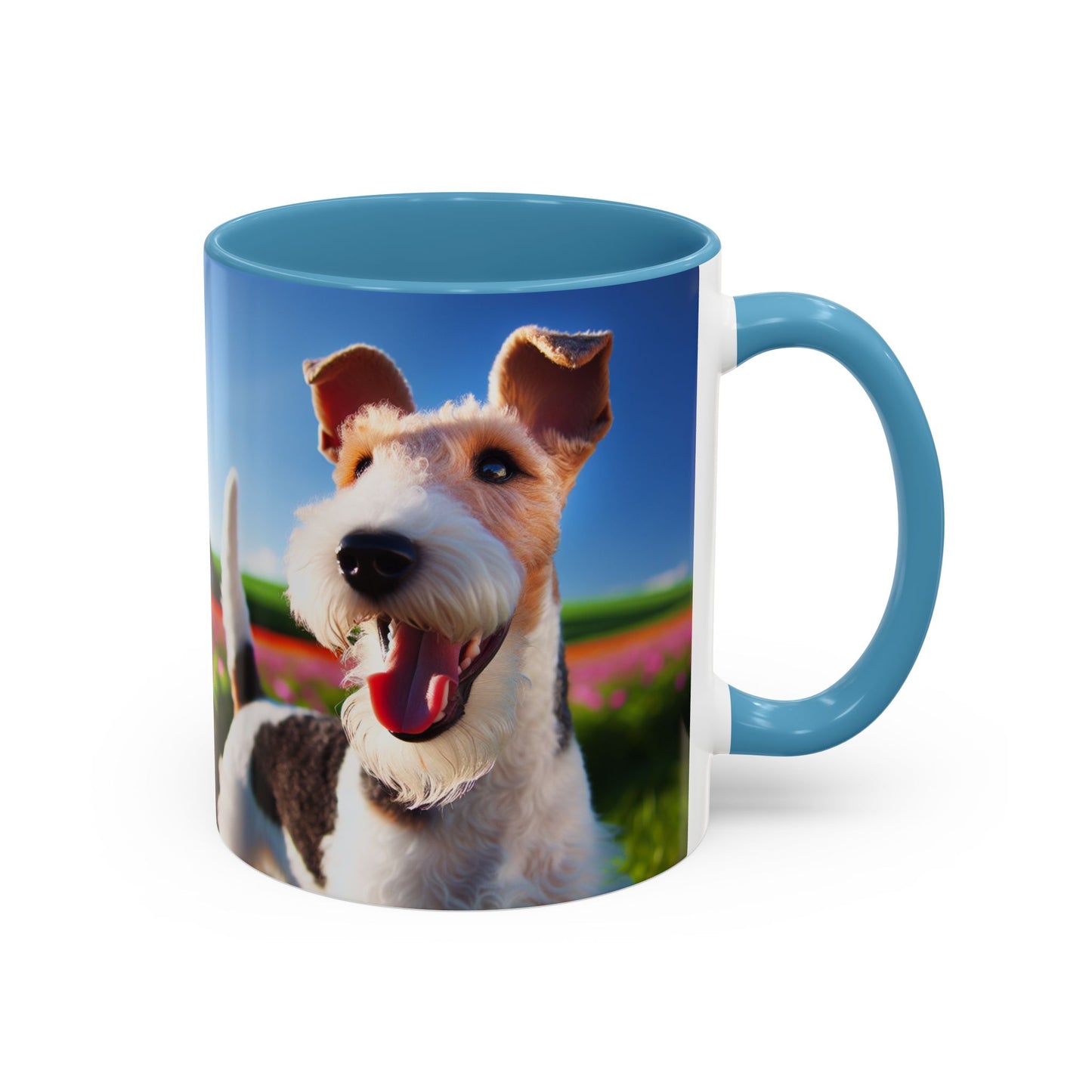 Wire Fox Terrier Accent Coffee Mug - Perfect Gift for Dog Lovers