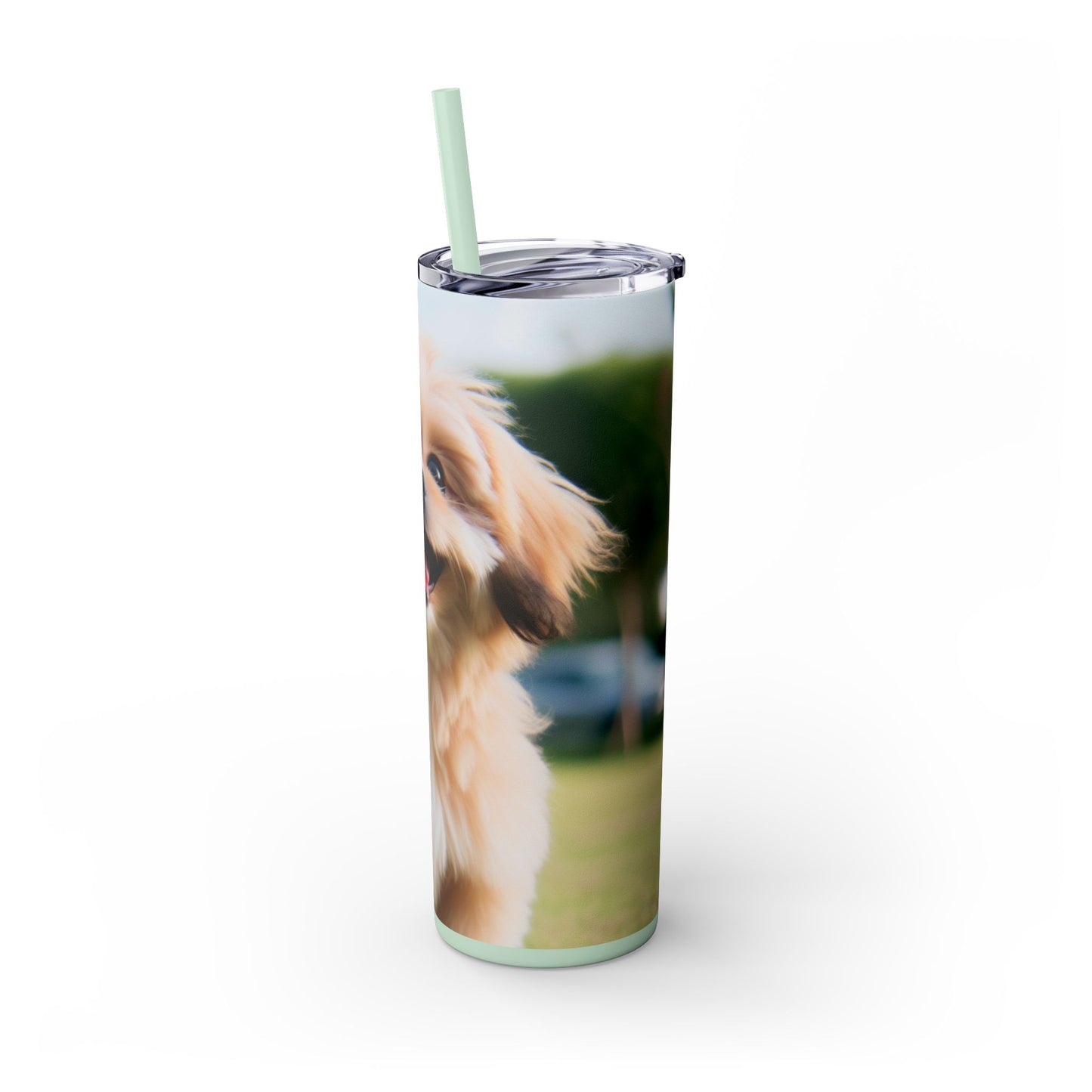 Pekapoo Tumbler with Straw, 20oz