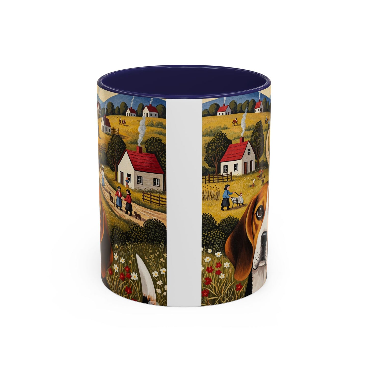 Beagle Accent Coffee Mug - Perfect Gift for Dog Lovers