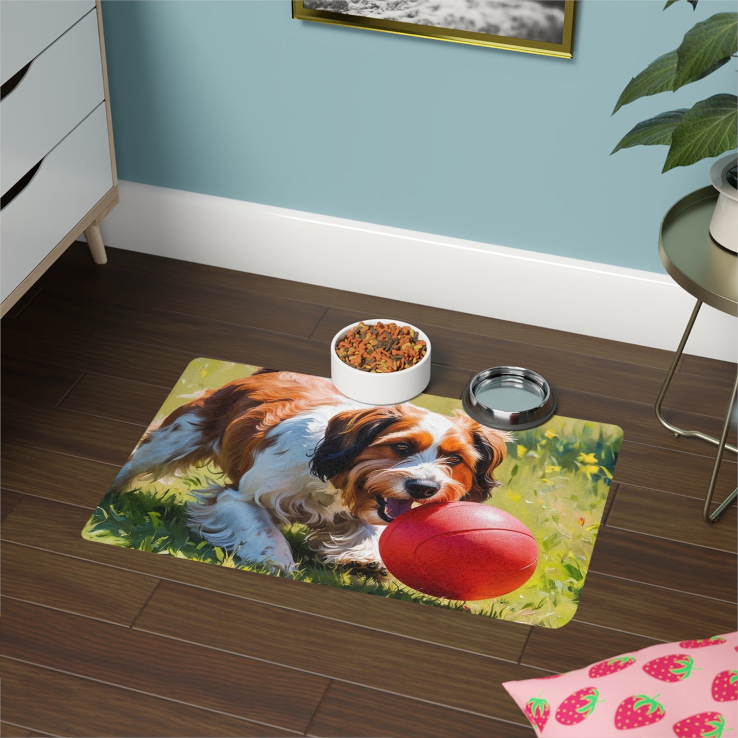 Pet Food Mat (12x18) - Bouvier des Flandres