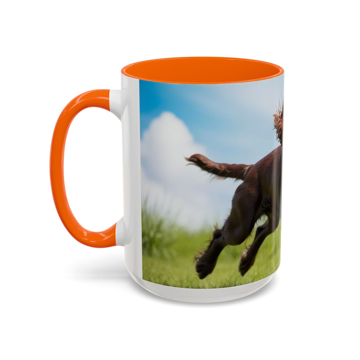 Irish Water Spaniel Accent Coffee Mug - Perfect Gift for Dog Lovers