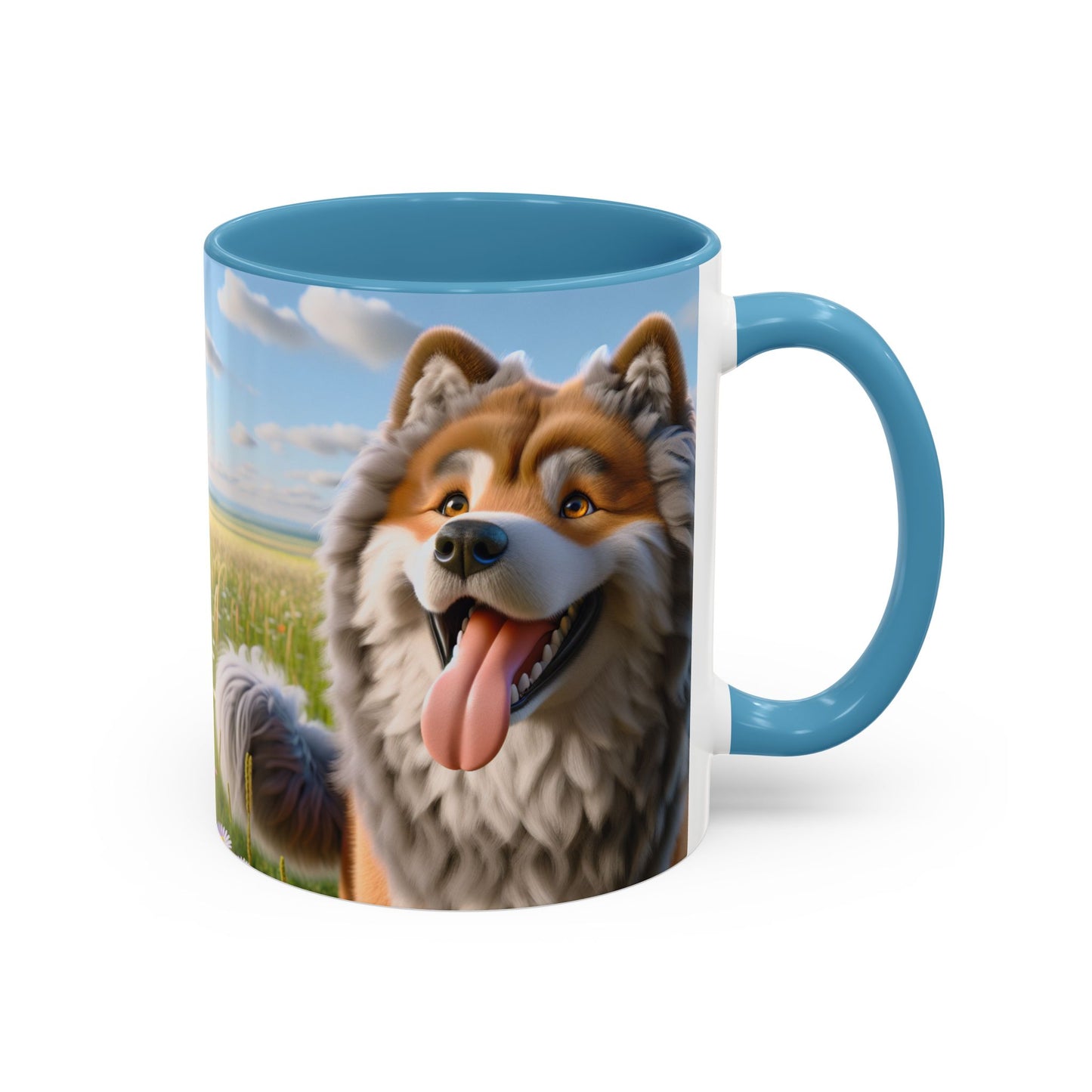 Hokkaido Accent Coffee Mug - Perfect Gift for Dog Lovers