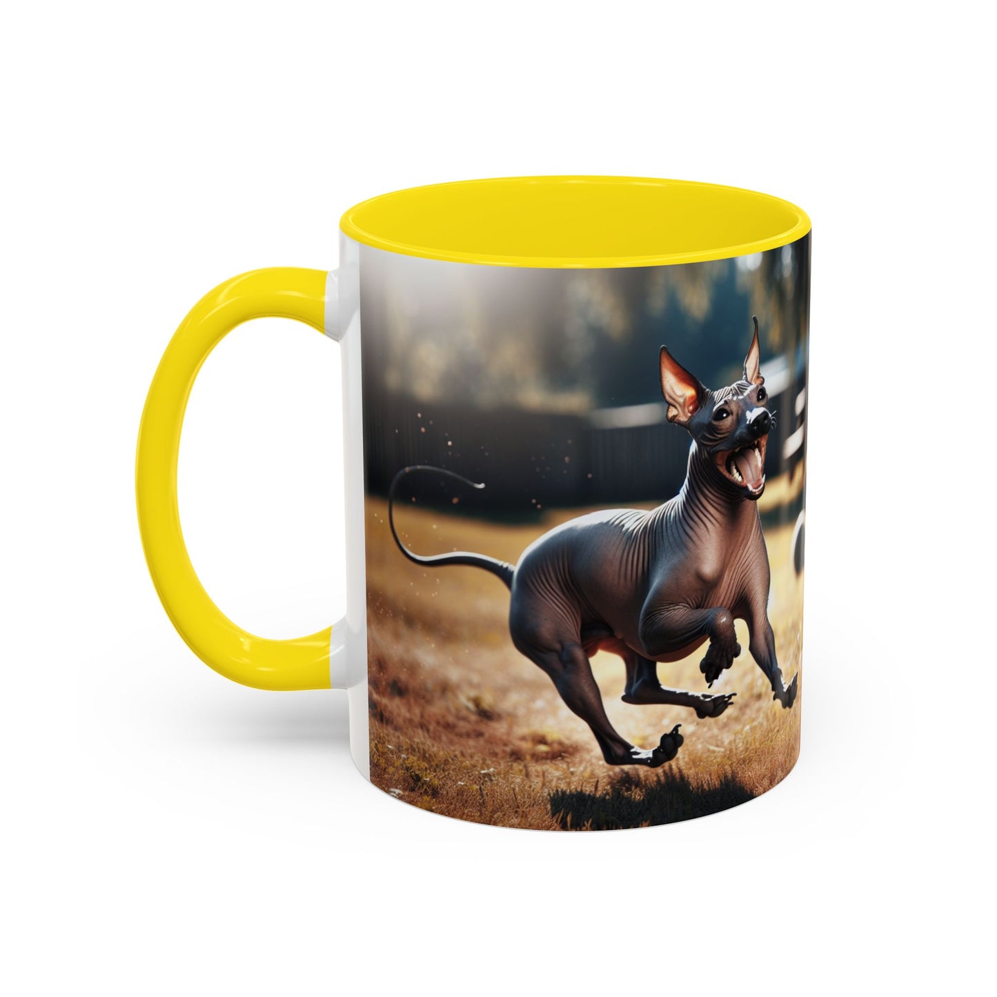 American Hairless Terrier Accent Coffee Mug - Perfect Gift for Dog Lovers