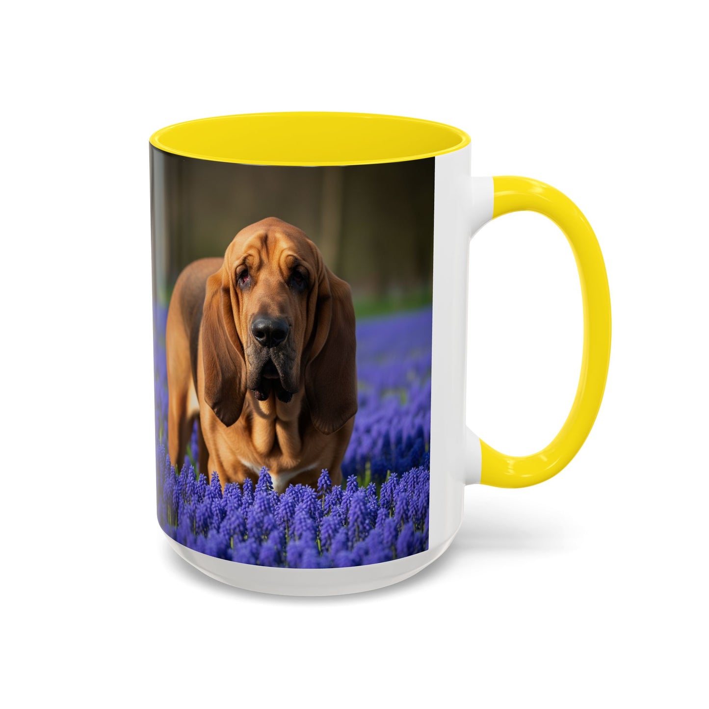 Bloodhound Accent Coffee Mug - Perfect Gift for Dog Lovers