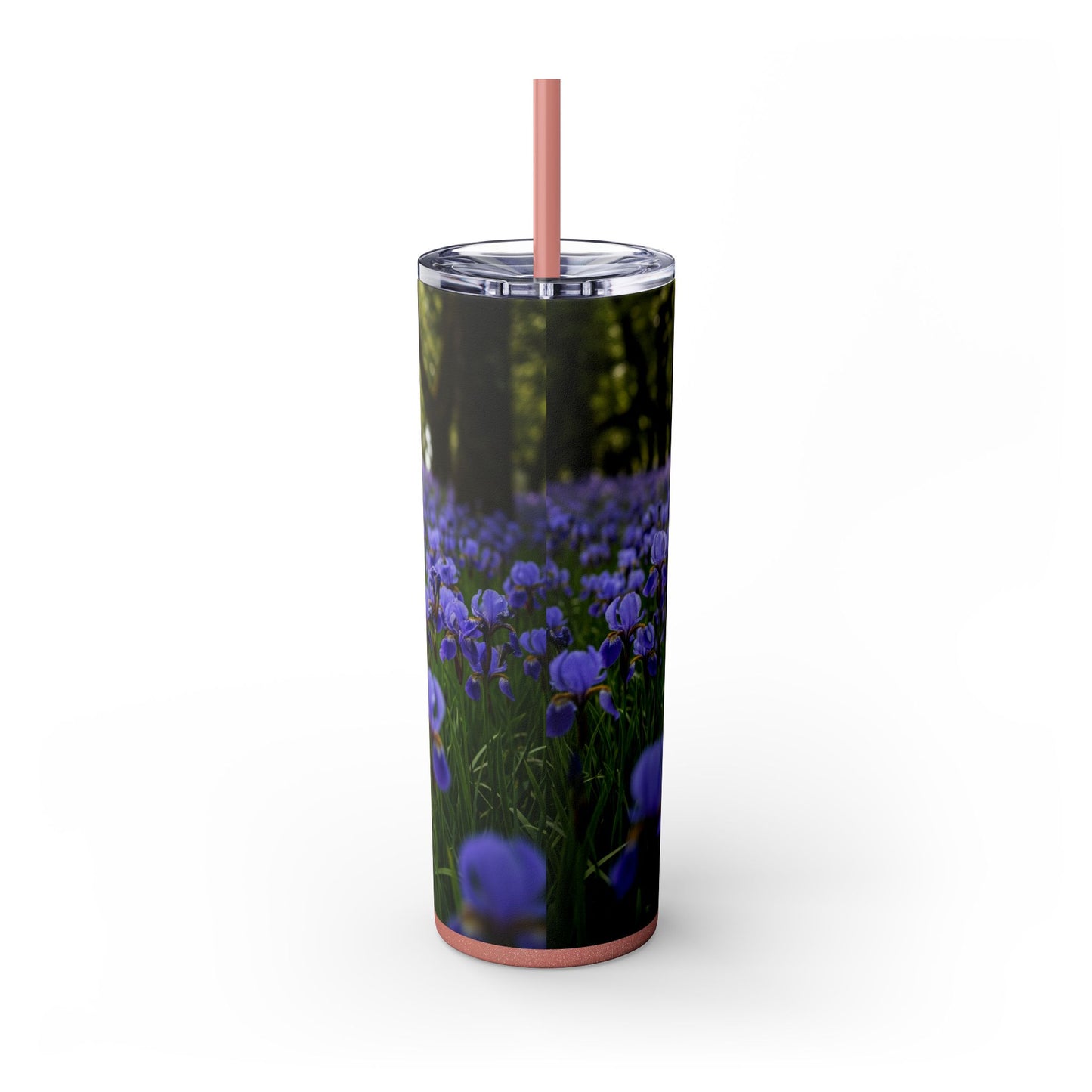 Portuguese Water Dog Skinny Tumbler with Straw, 20oz