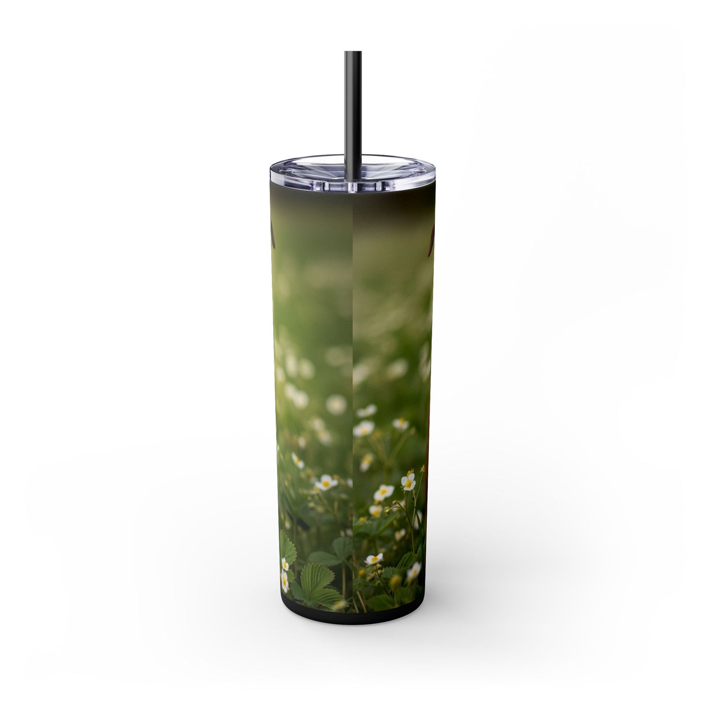 Staffordshire Bull Terrier Tumbler with Straw, 20oz