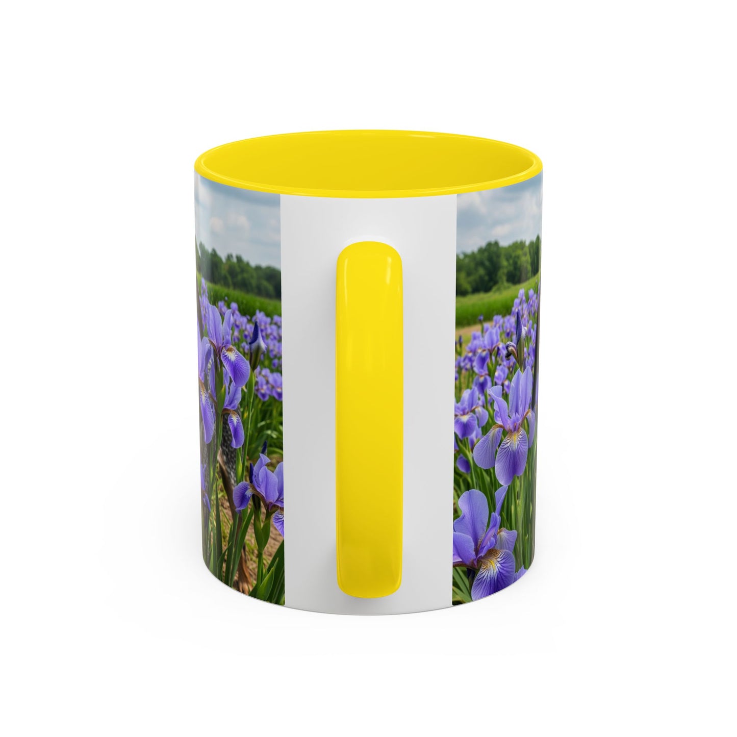 Bluetick Coonhound Accent Coffee Mug - Perfect Gift for Dog Lovers
