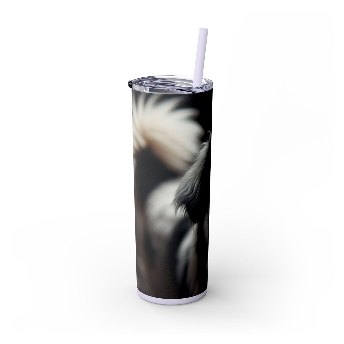 Romanian Mioritic Shepherd Dog Tumbler with Straw, 20oz