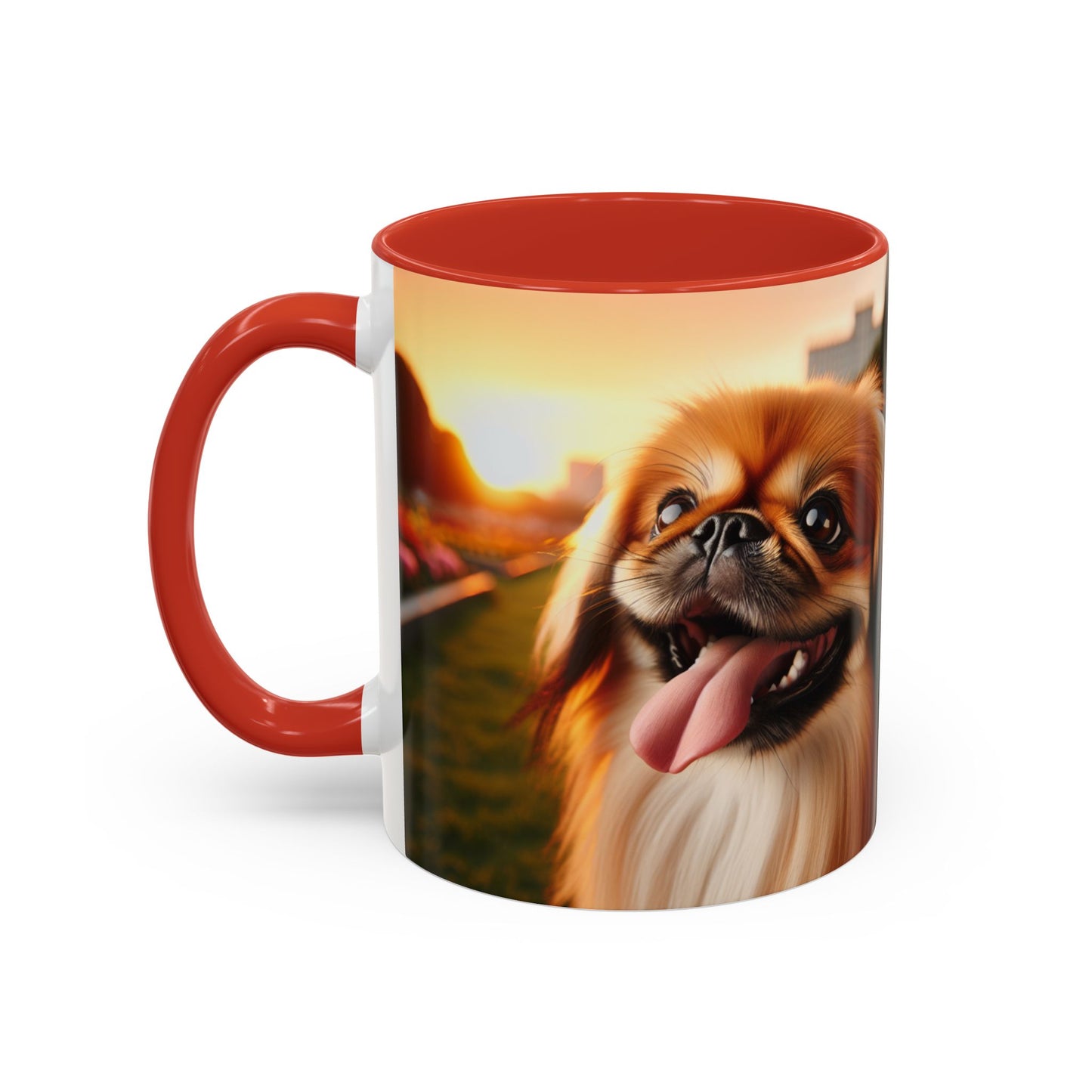 Pekingese Accent Coffee Mug - Perfect Gift for Dog Lovers