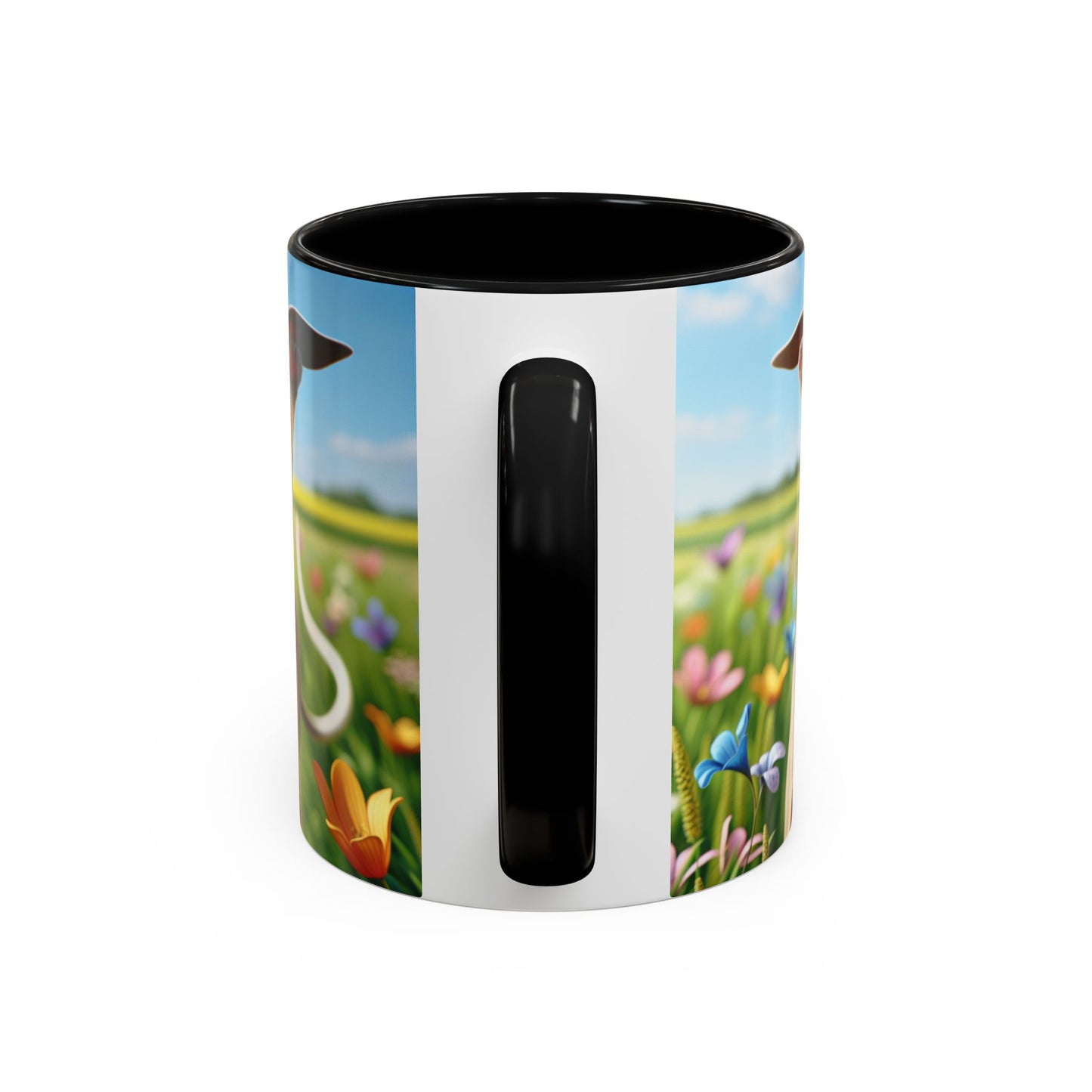 Whippet Accent Coffee Mug - Perfect Gift for Dog Lovers