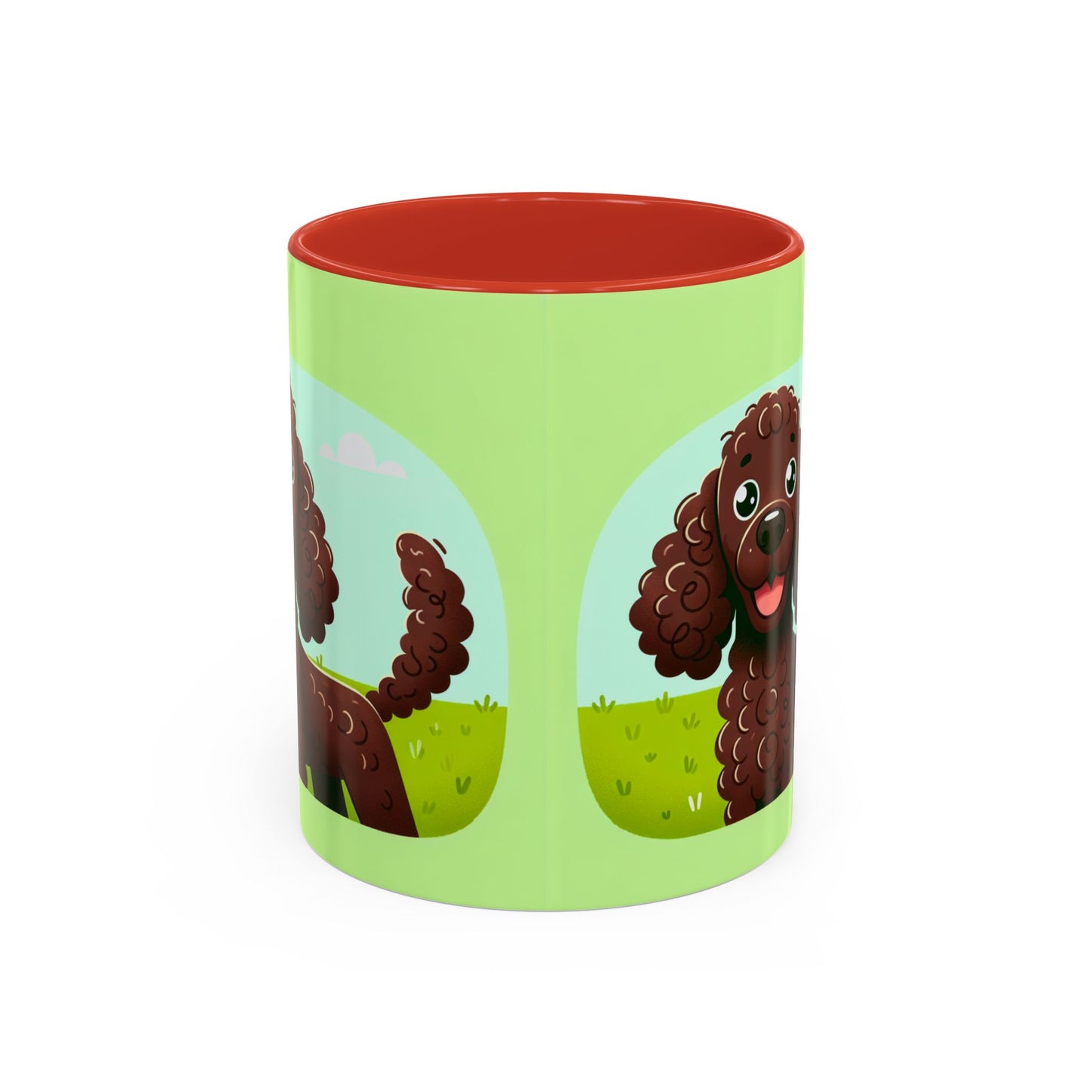 Irish Water Spaniel Accent Coffee Mug - Perfect Gift for Dog Lovers