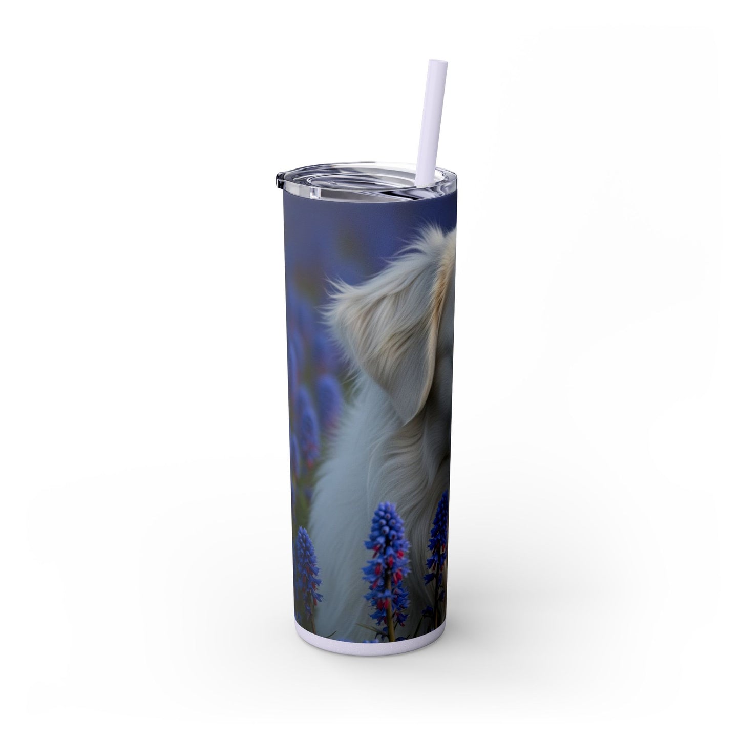 Portuguese Sheepdog Tumbler with Straw, 20oz