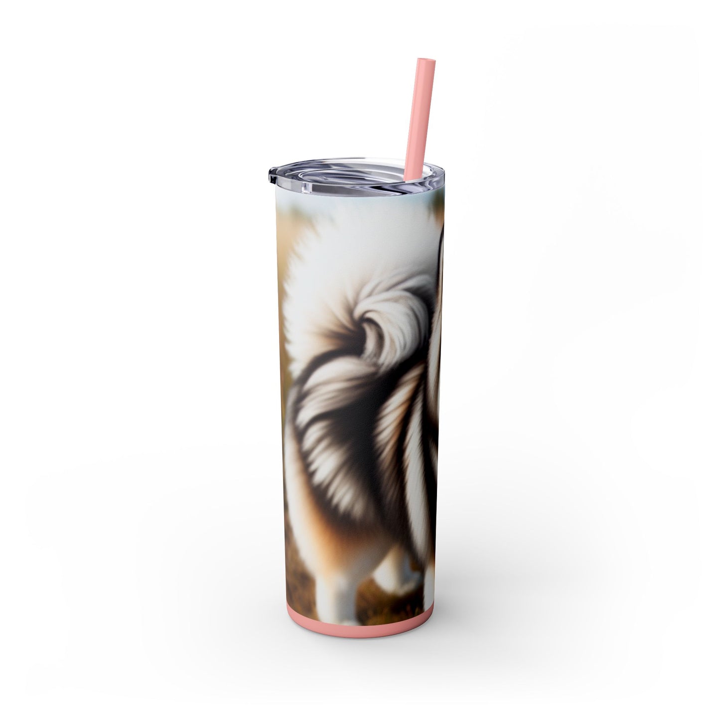 Pomsky Tumbler with Straw, 20oz