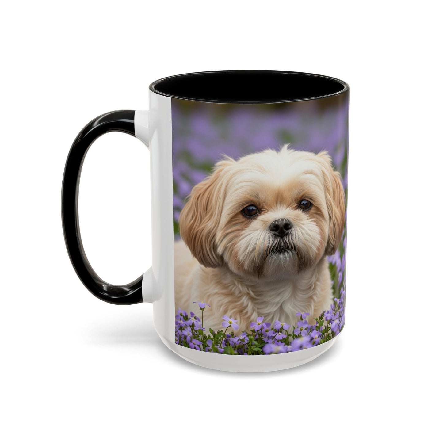 Shih-poo Accent Coffee Mug - Perfect Gift for Dog Lovers
