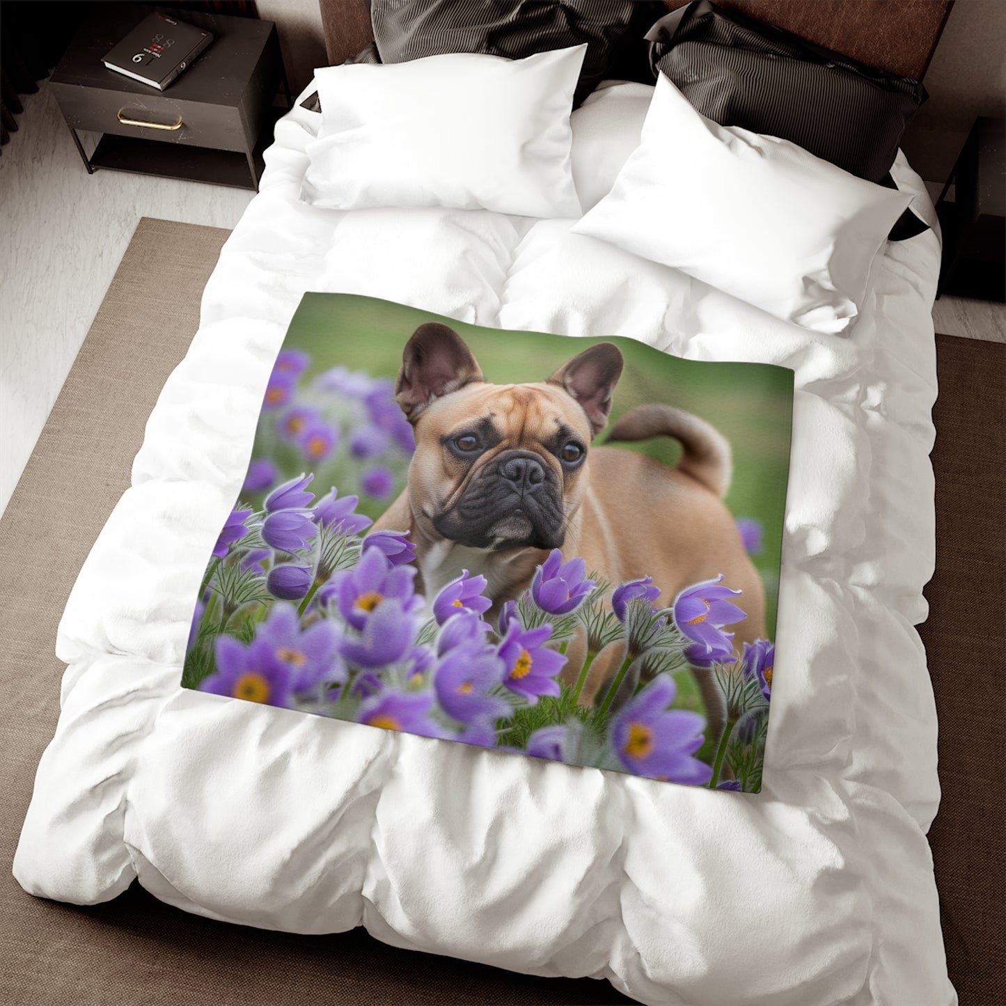 French Bulldog Sweatshirt Blanket
