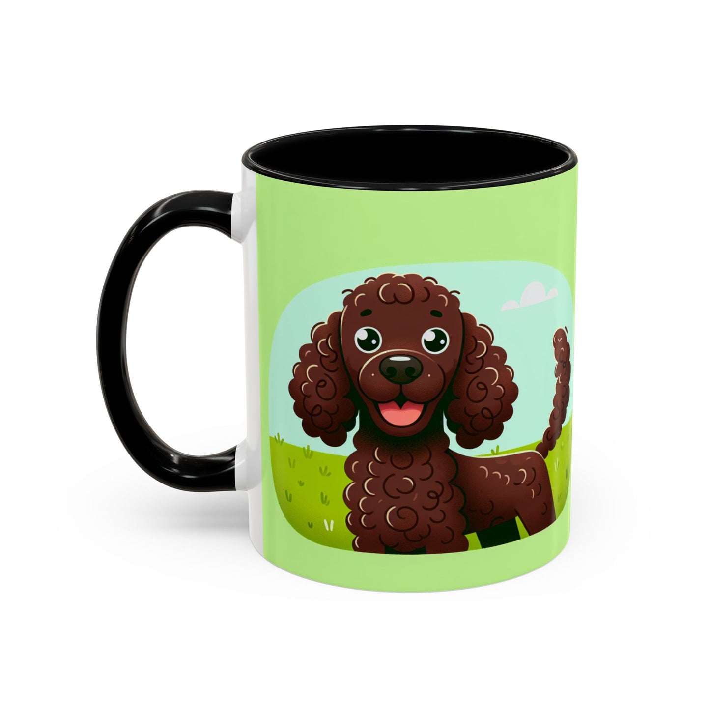 Irish Water Spaniel Accent Coffee Mug - Perfect Gift for Dog Lovers