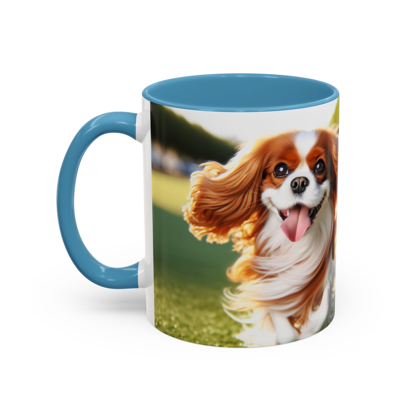 Cavalier King Charles Spaniel Accent Coffee Mug - Perfect Gift for Dog Lovers