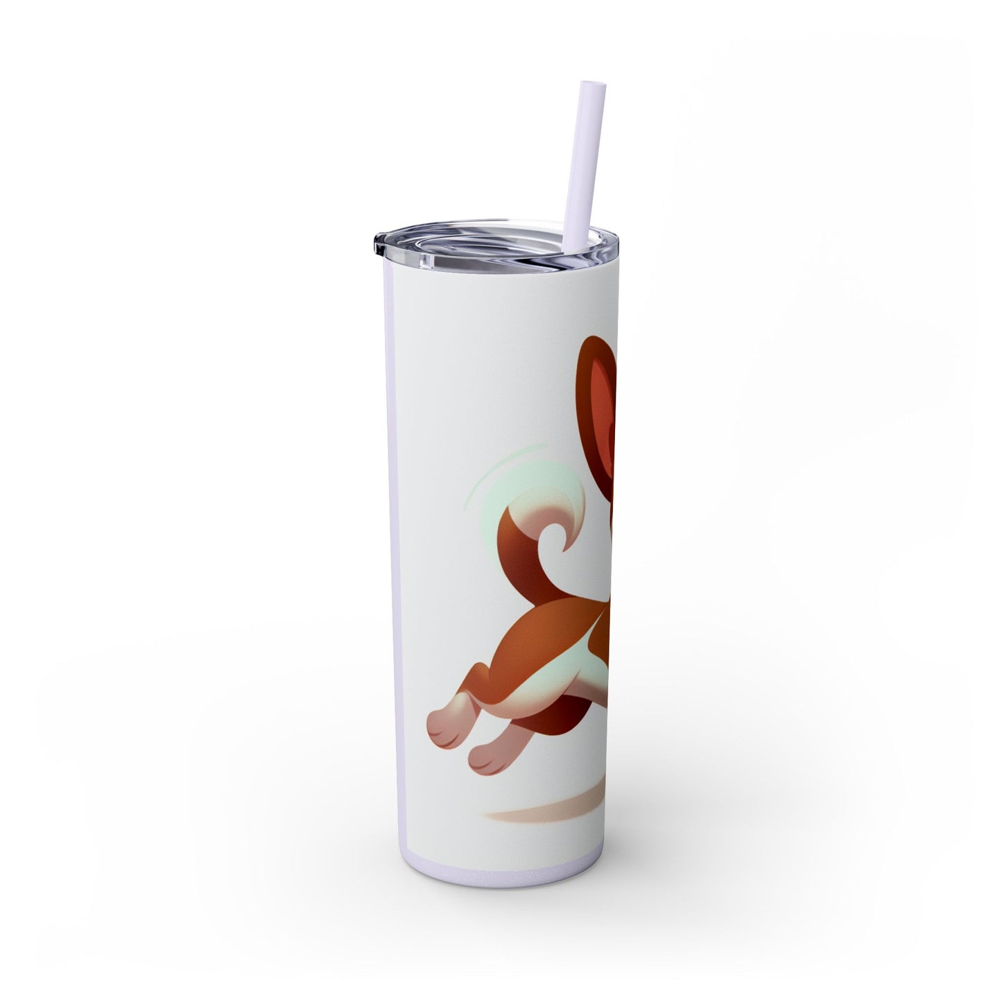 Basenji Tumbler with Straw, 20oz