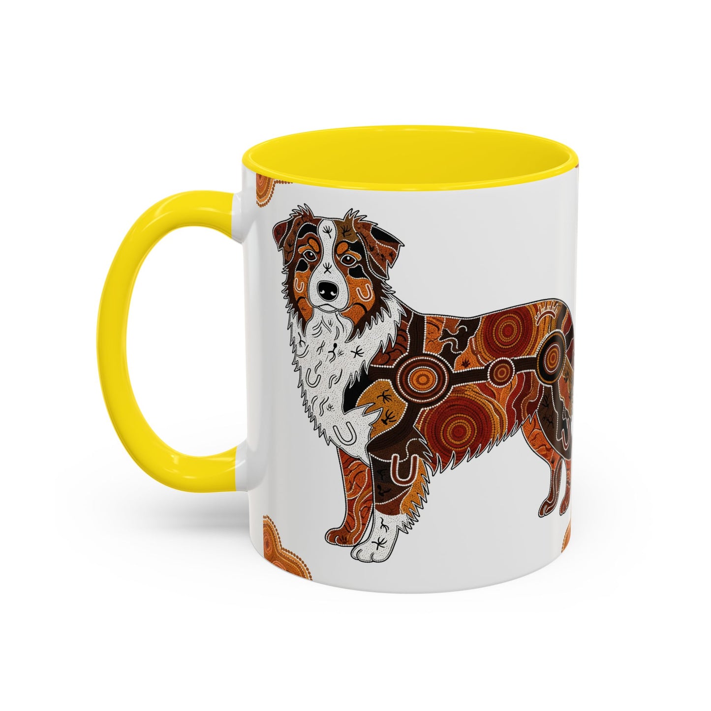 Australian Shepherd Accent Coffee Mug - Perfect Gift for Dog Lovers