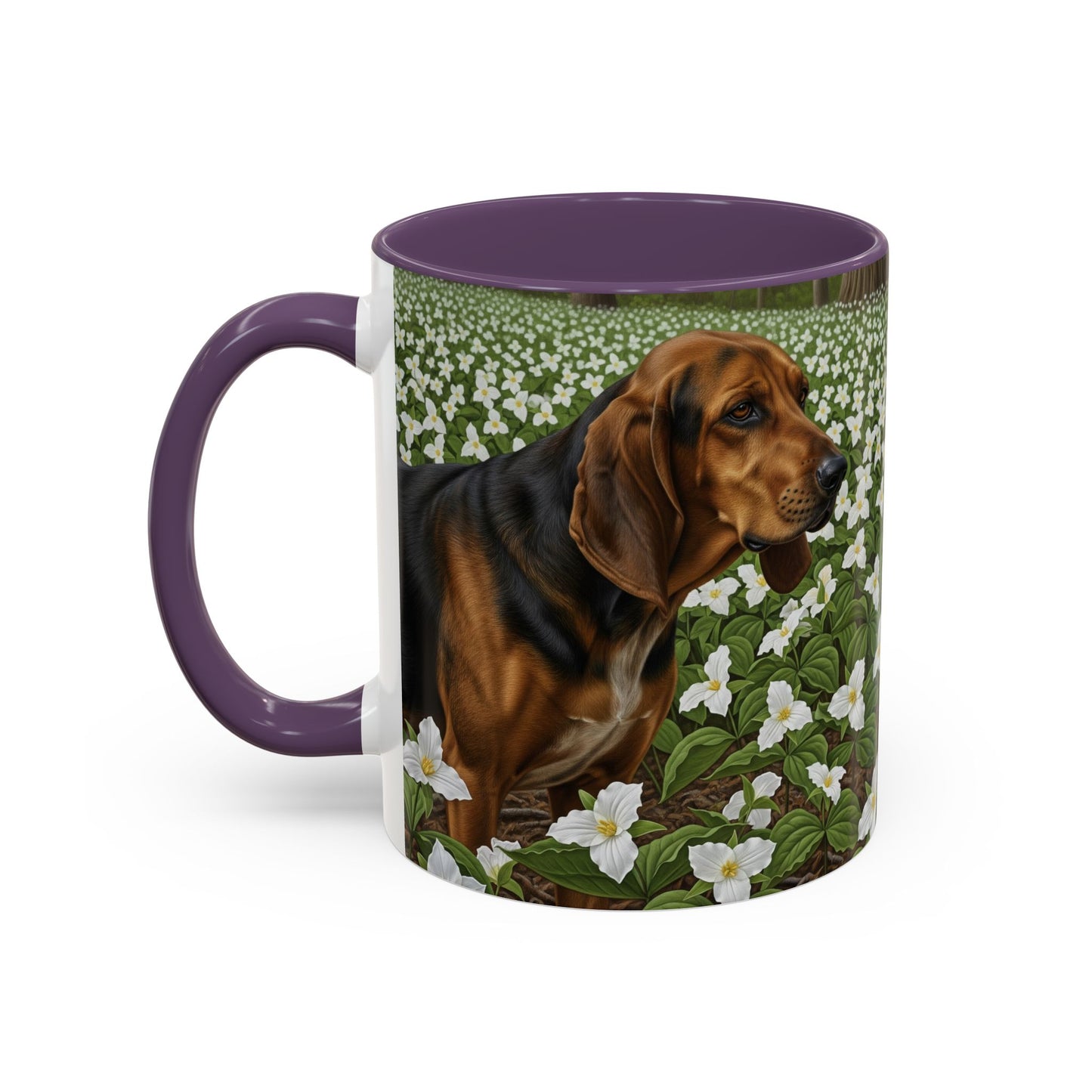 Treeing Walker Coonhound Accent Coffee Mug - Perfect Gift for Dog Lovers