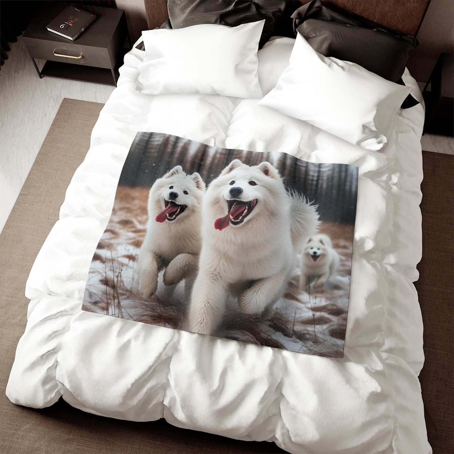Yakutian Laikas Sweatshirt Blanket