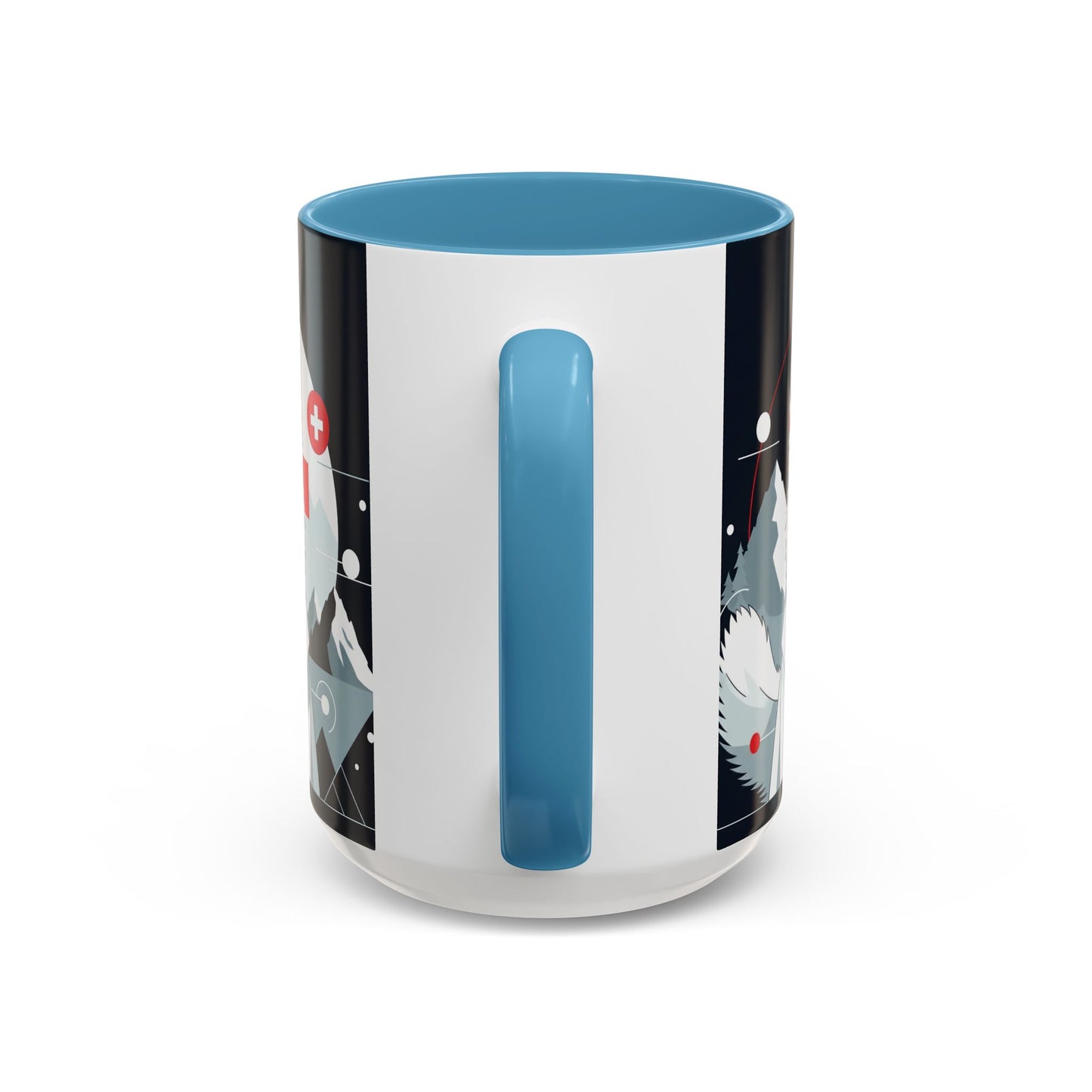 White Swiss Shepherd Dog Accent Coffee Mug - Perfect Gift for Dog Lovers