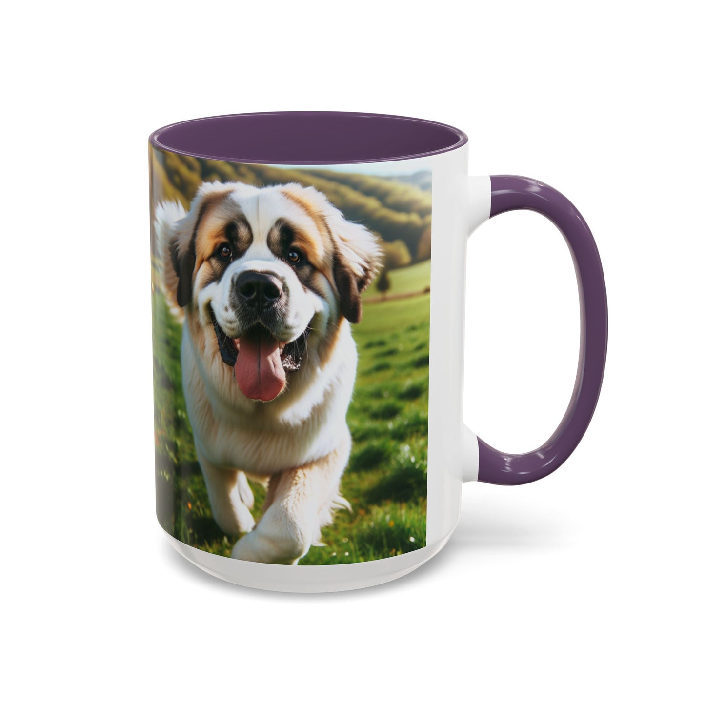 Pyrenean Mastiff Accent Coffee Mug - Perfect Gift for Dog Lovers