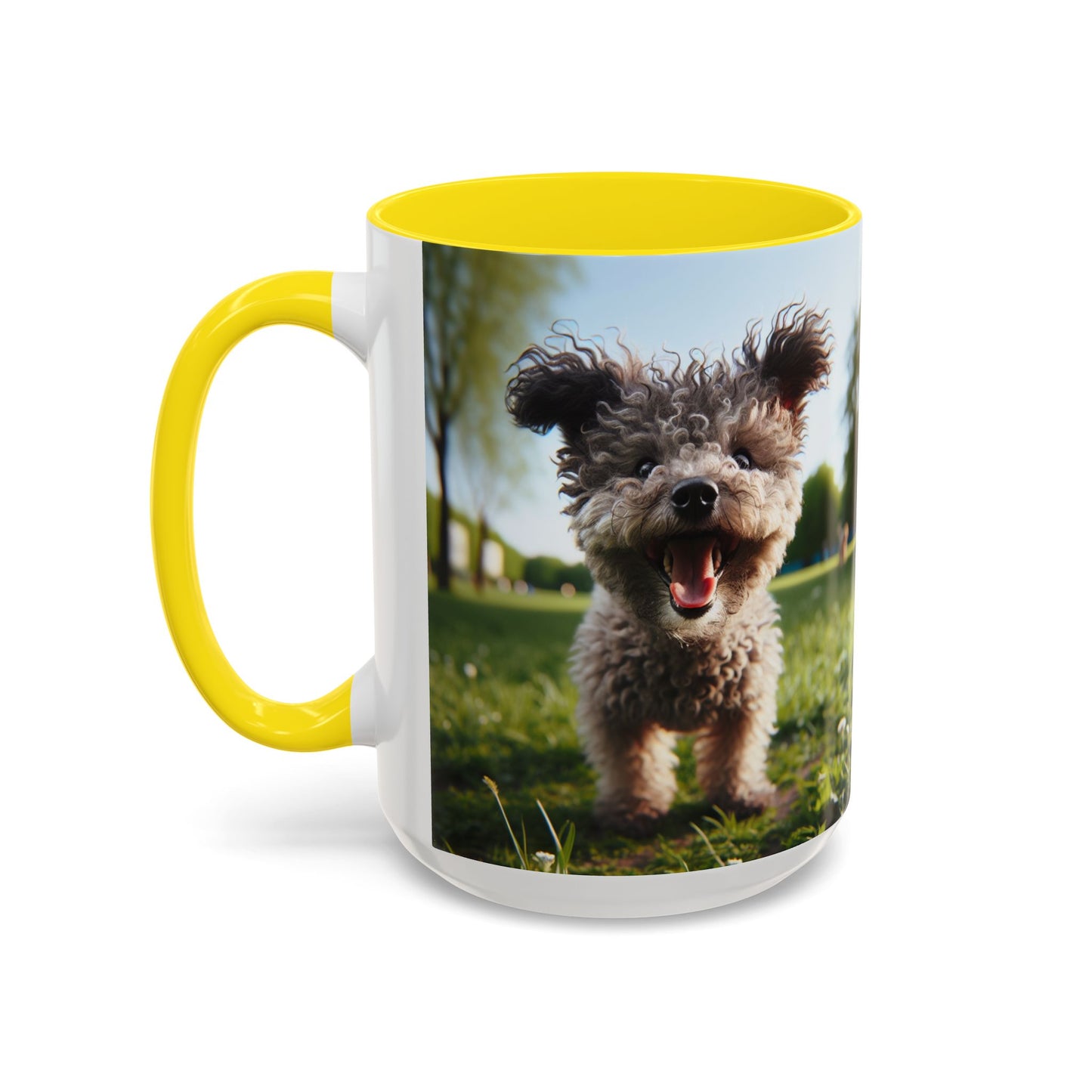 Pumi Accent Coffee Mug - Perfect Gift for Dog Lovers