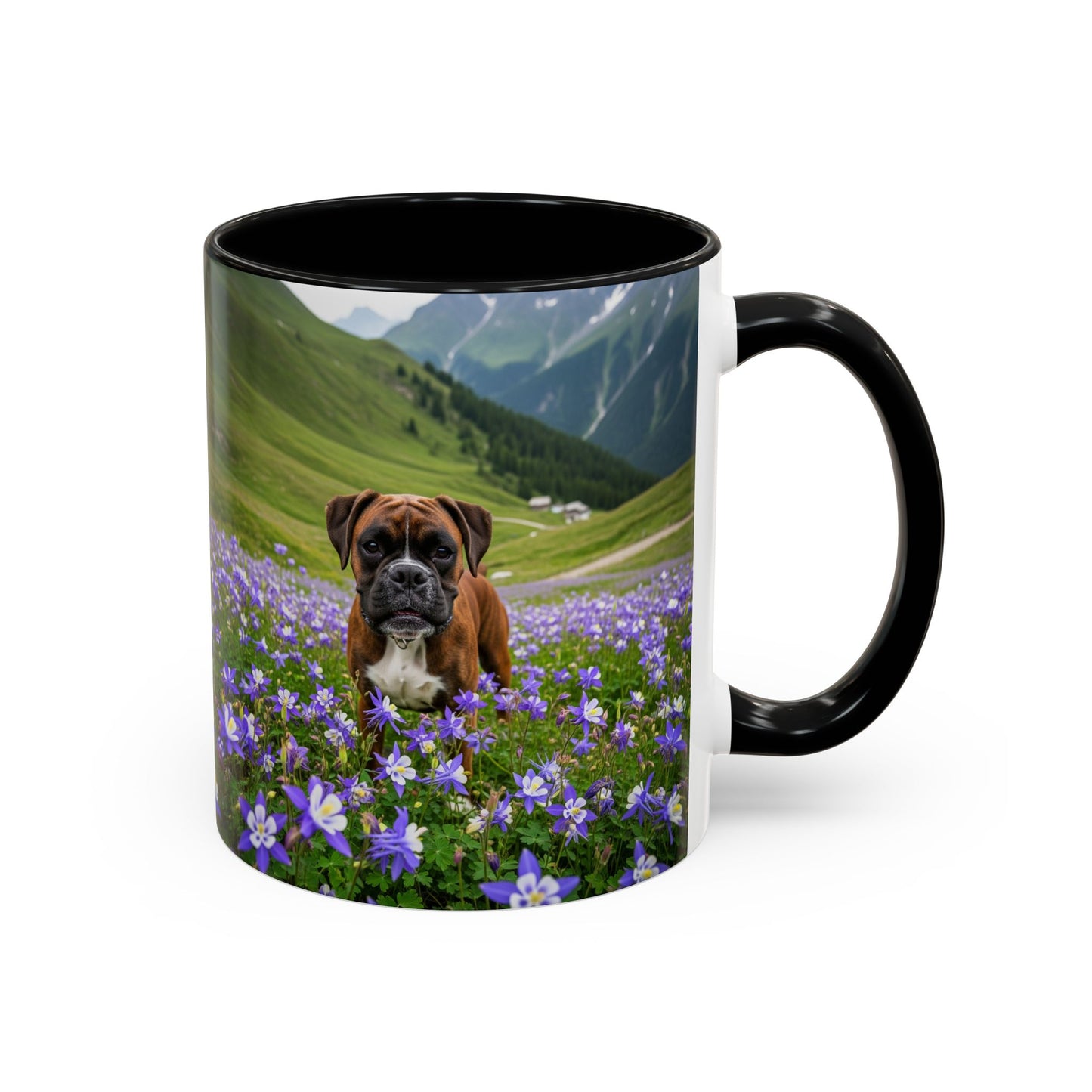 Boxer Accent Coffee Mug - Perfect Gift for Dog Lovers