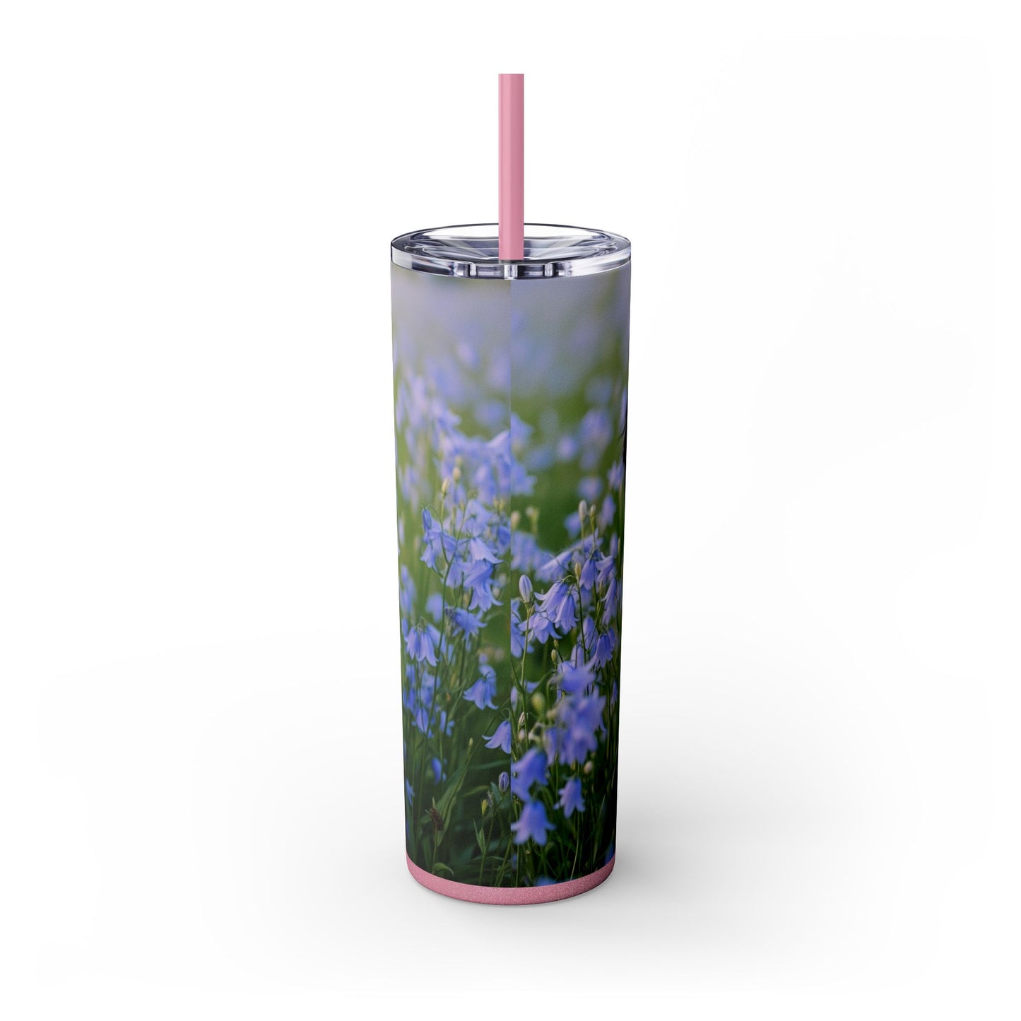 Bernedoodle Skinny Tumbler with Straw, 20oz