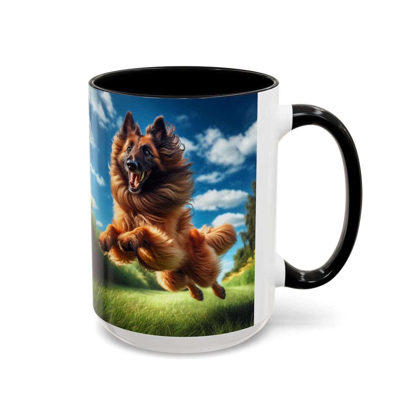 Belgian Shepherd Dog Laekenois Accent Coffee Mug - Perfect Gift for Dog Lovers