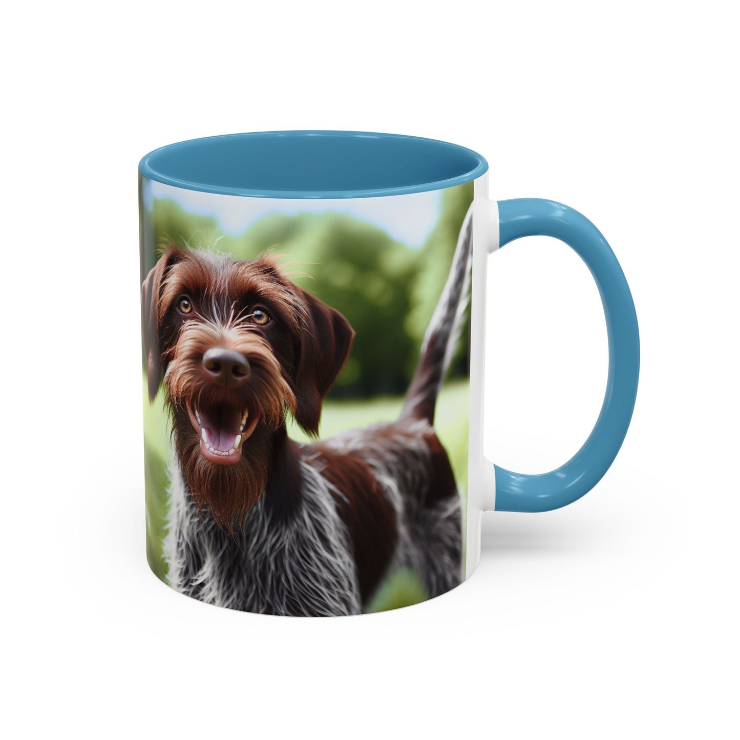 Wirehaired Slovakian Pointer Accent Coffee Mug - Perfect Gift for Dog Lovers