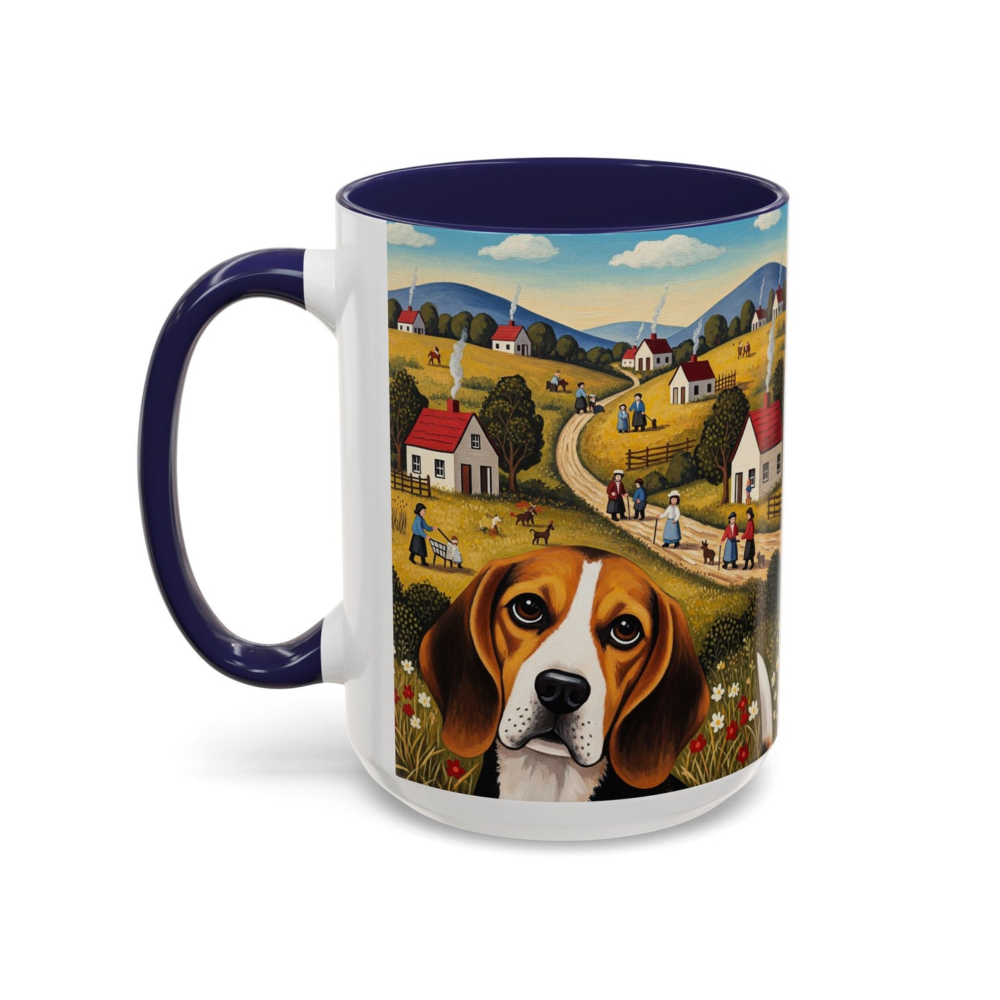 Beagle Accent Coffee Mug - Perfect Gift for Dog Lovers
