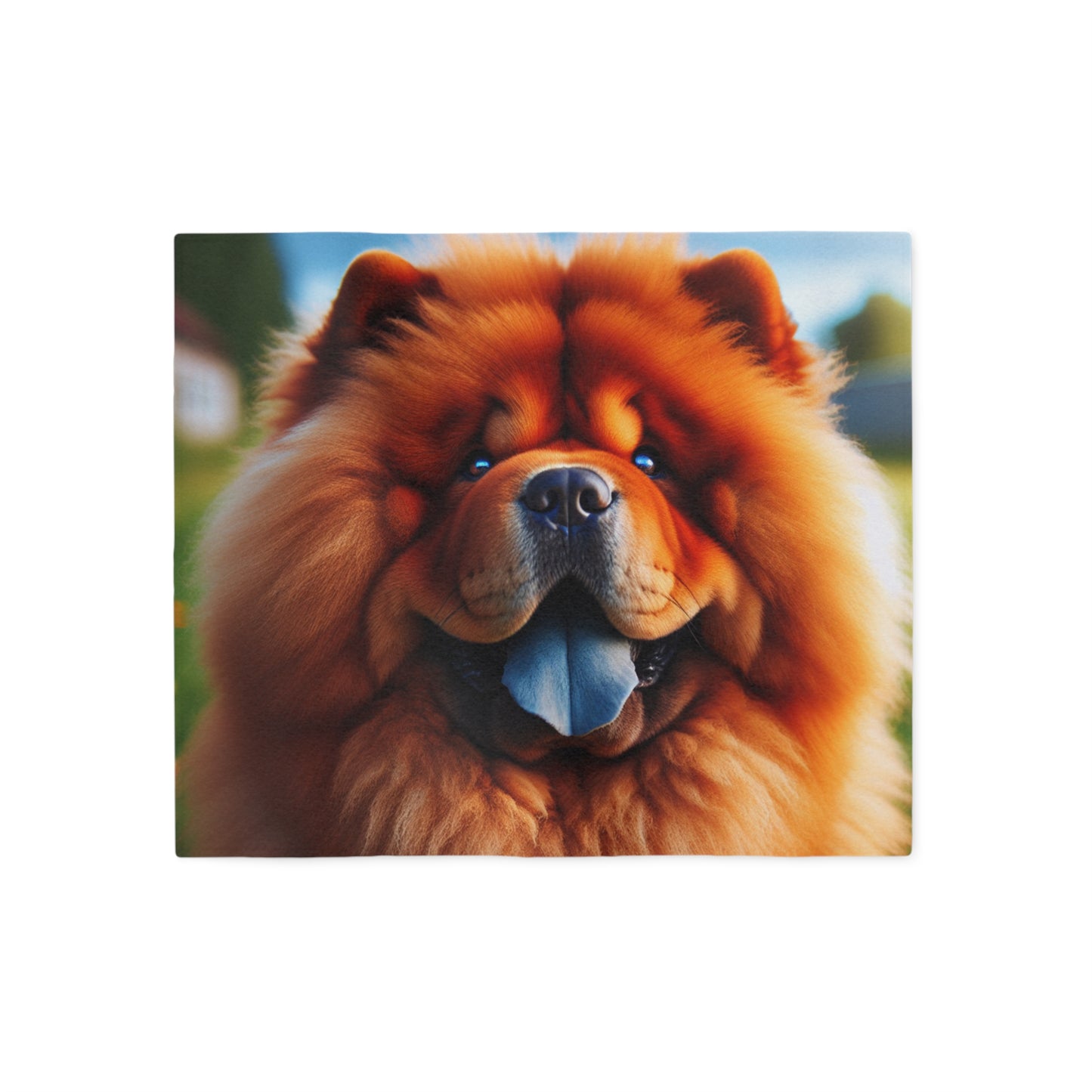 Chow Chow Sweatshirt Blanket