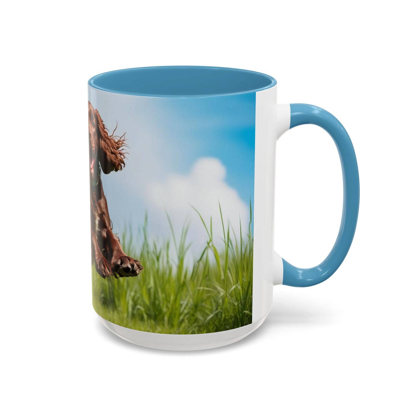 Irish Water Spaniel Accent Coffee Mug - Perfect Gift for Dog Lovers