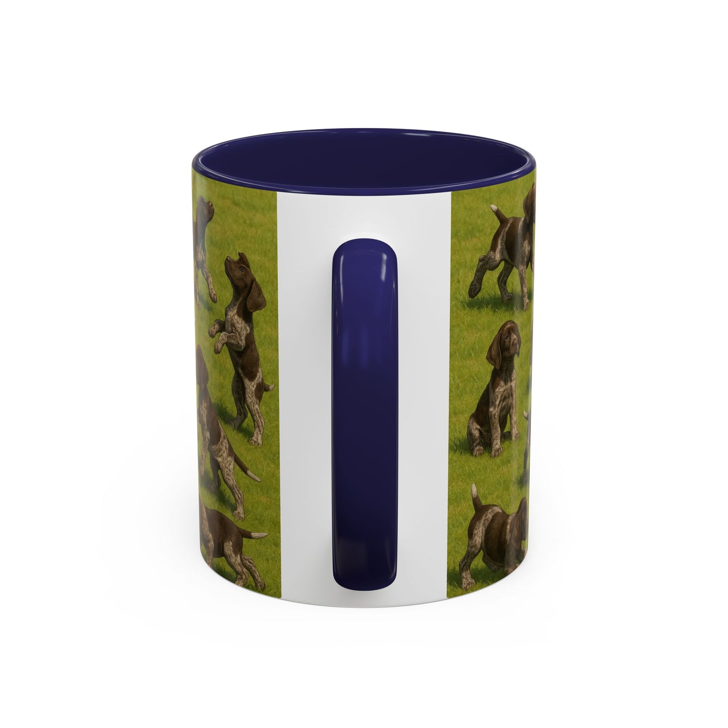 German Shorthaired Pointer puppies Accent Coffee Mug - Perfect Gift for Dog Lovers