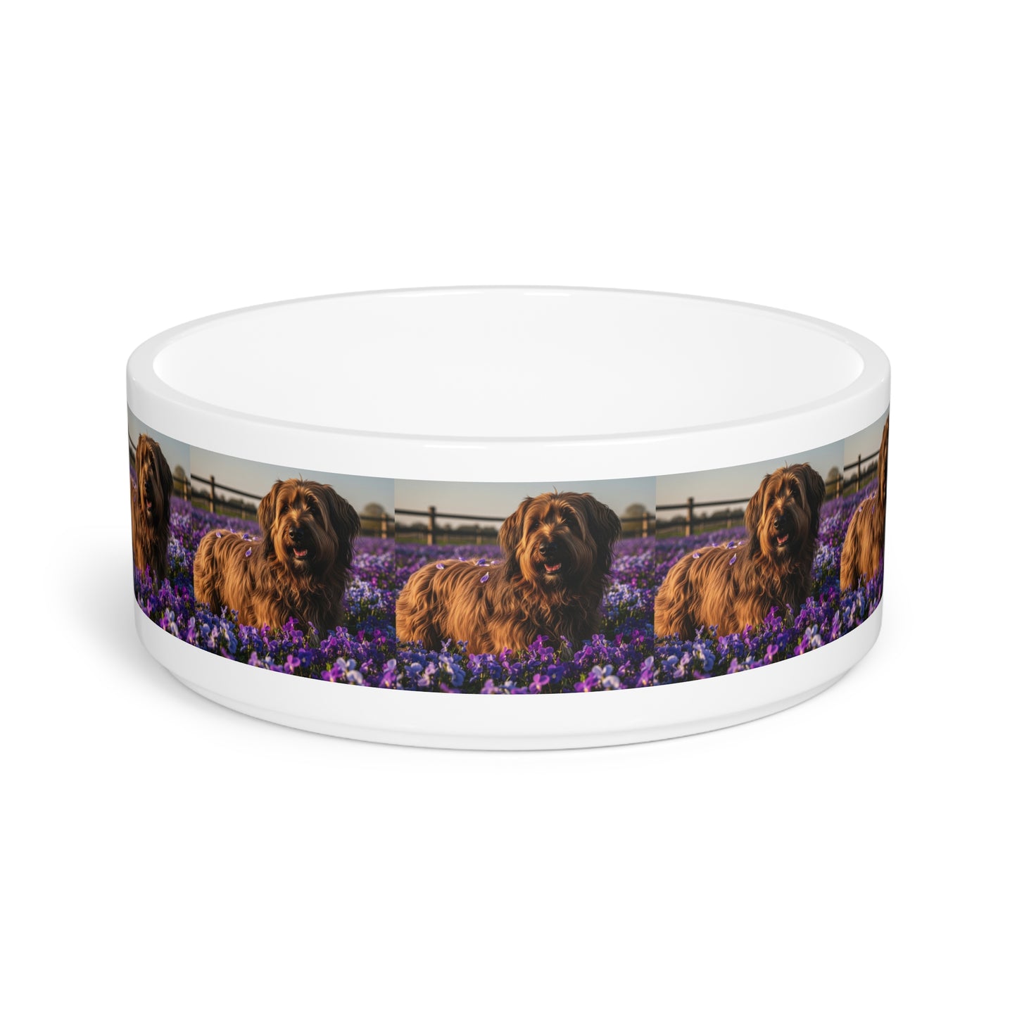 Briard Pet Bowl