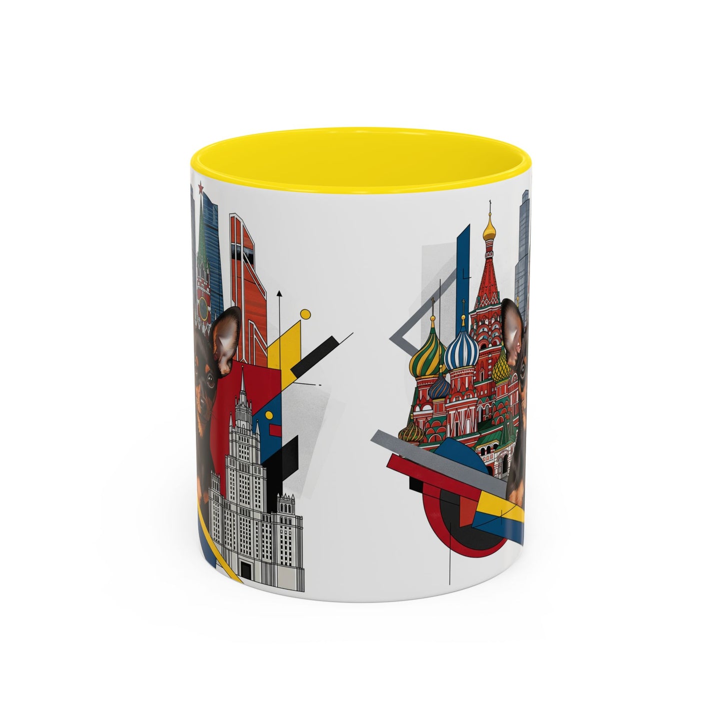 Russian Toy Dog Accent Coffee Mug - Perfect Gift for Dog Lovers