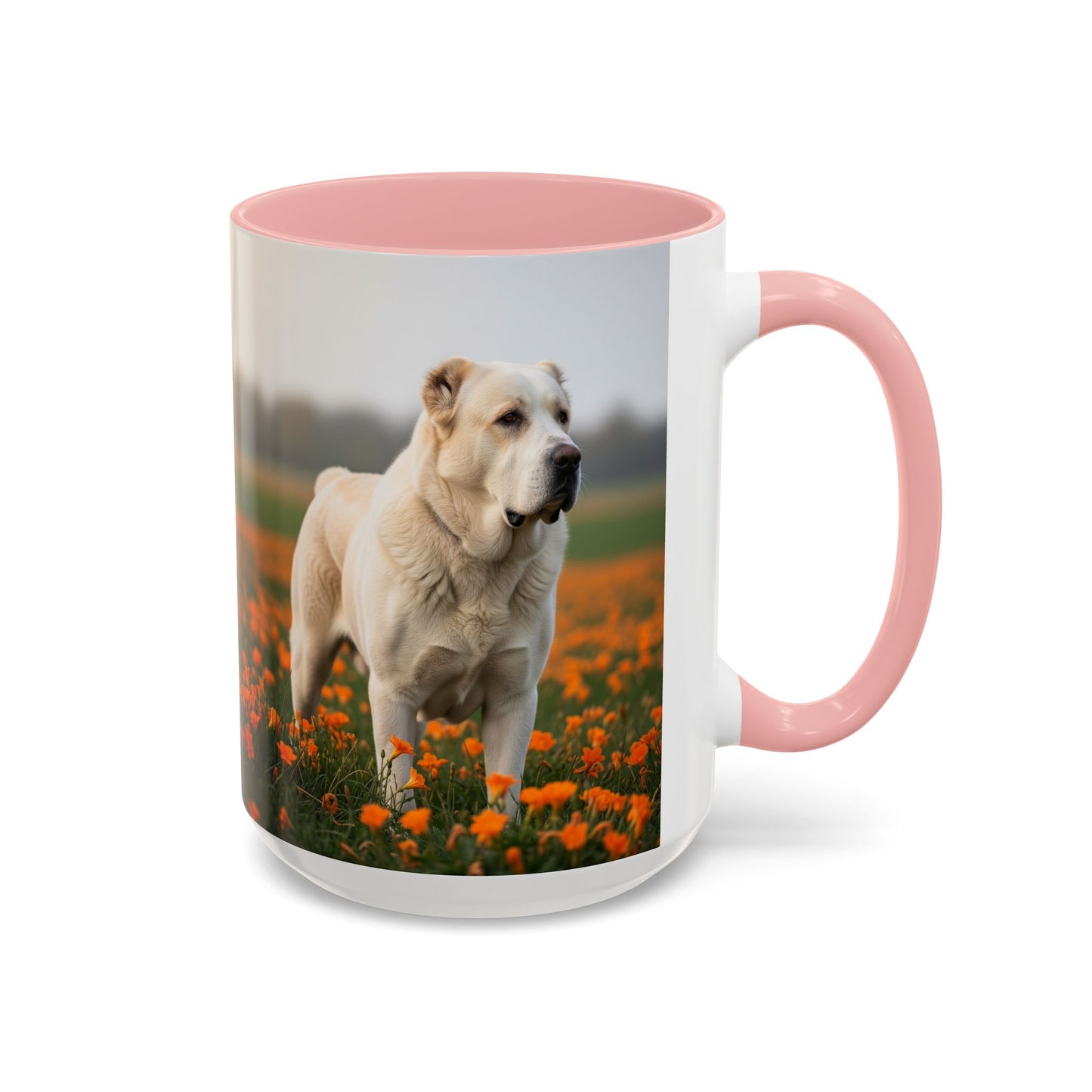 Central Asian Shepherd Dog Accent Coffee Mug - Perfect Gift for Dog Lovers