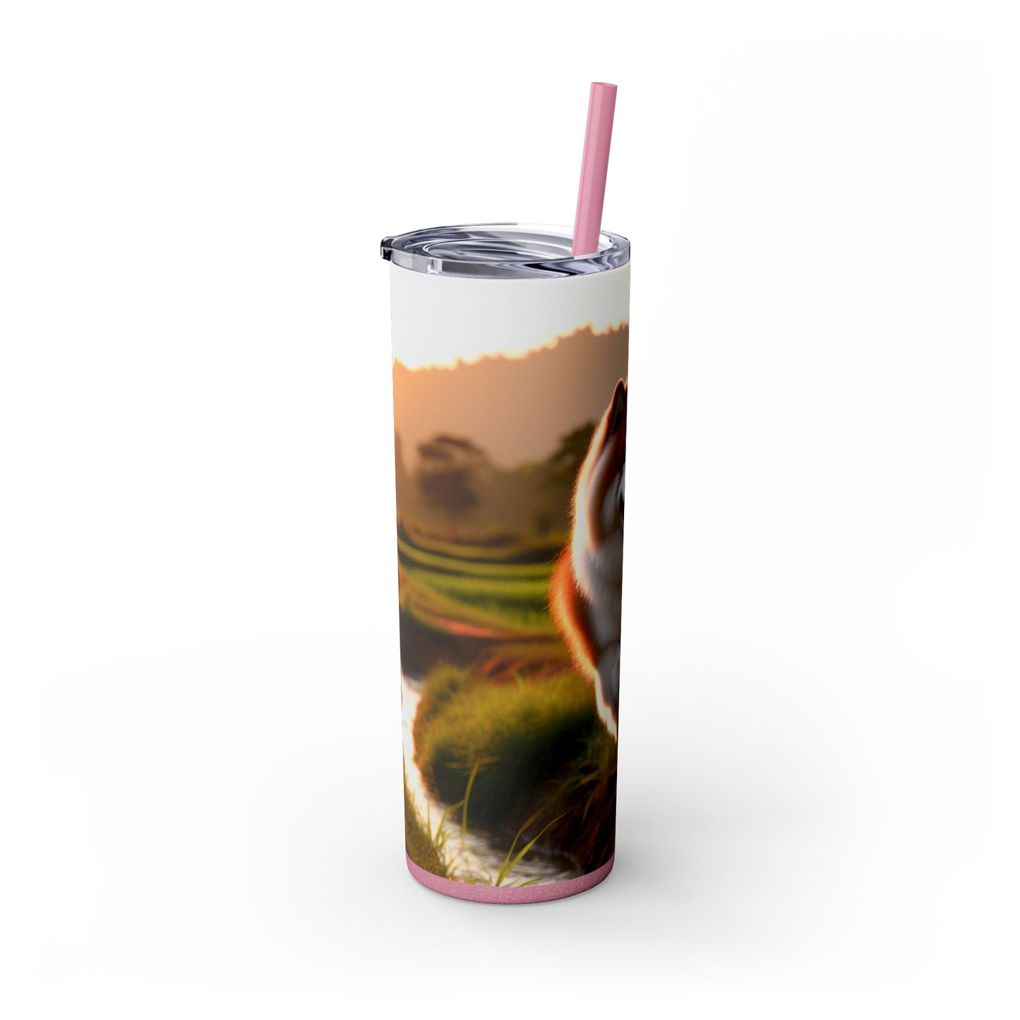 Thai Bangkaew Tumbler with Straw, 20oz