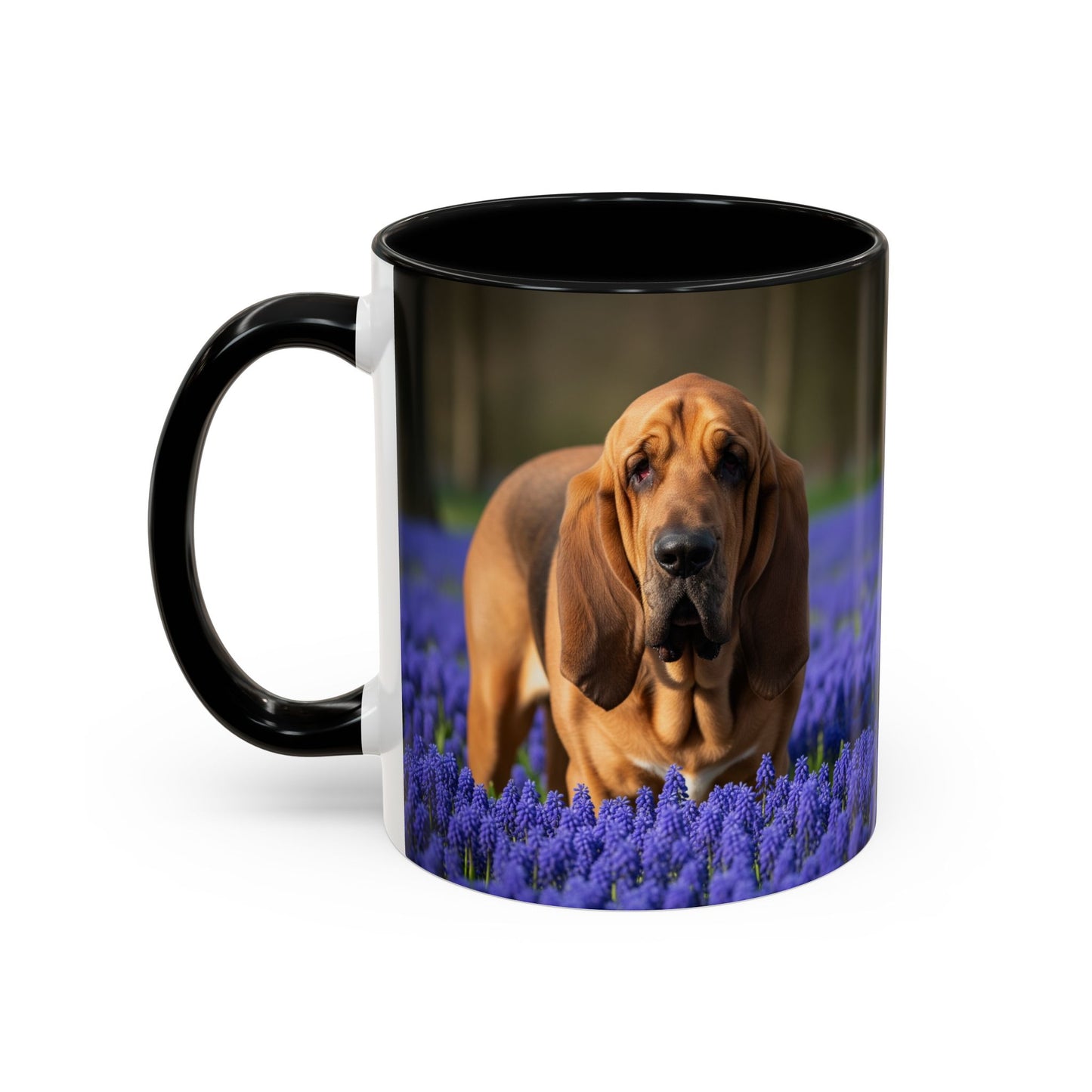 Bloodhound Accent Coffee Mug - Perfect Gift for Dog Lovers