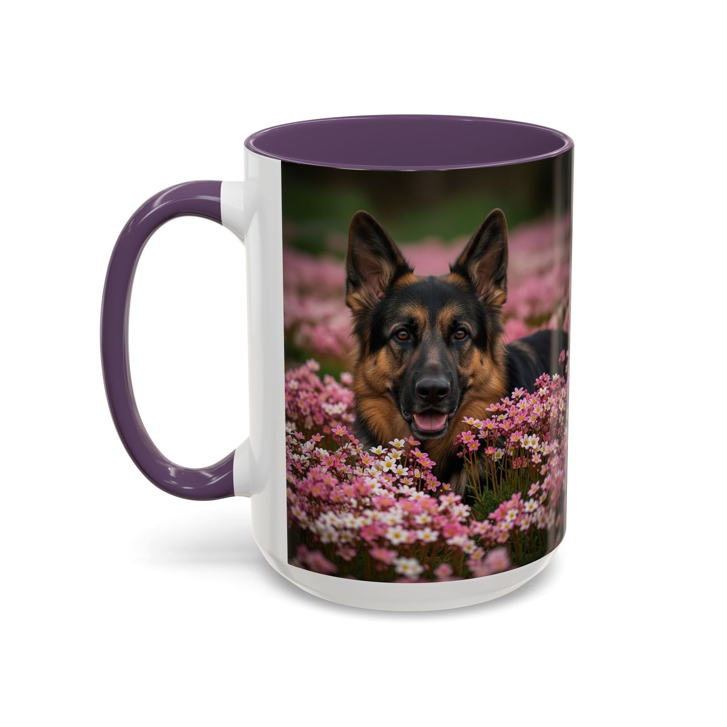 German Shepherd Accent Coffee Mug - Perfect Gift for Dog Lovers