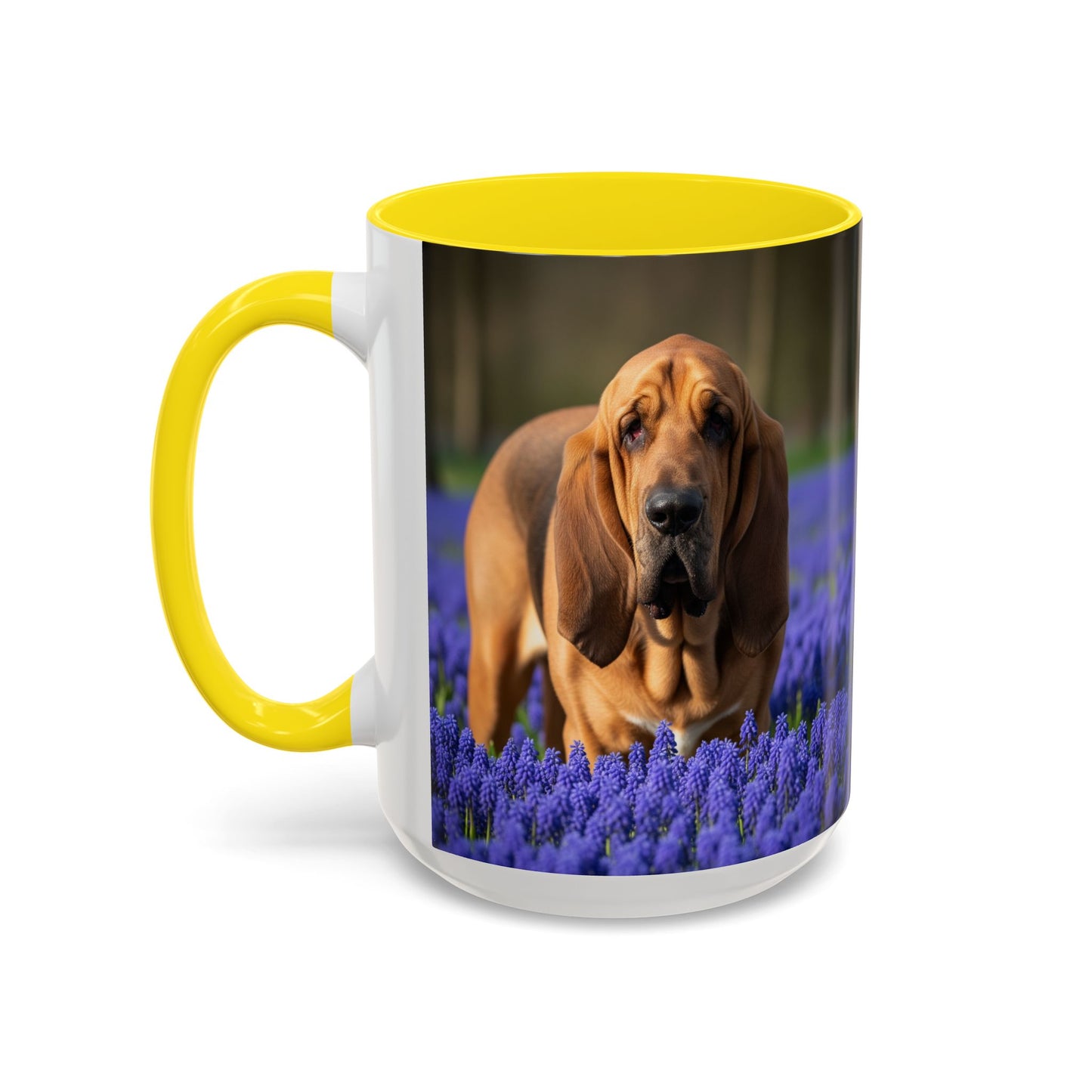 Bloodhound Accent Coffee Mug - Perfect Gift for Dog Lovers