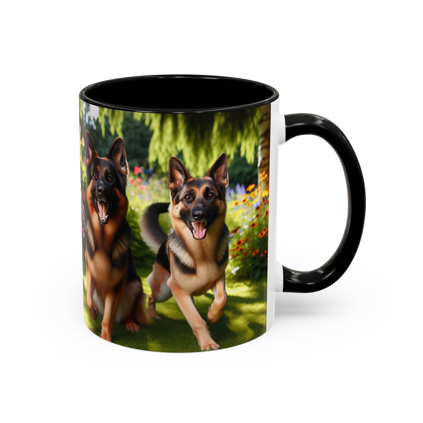 German Shepherd Accent Coffee Mug - Perfect Gift for Dog Lovers