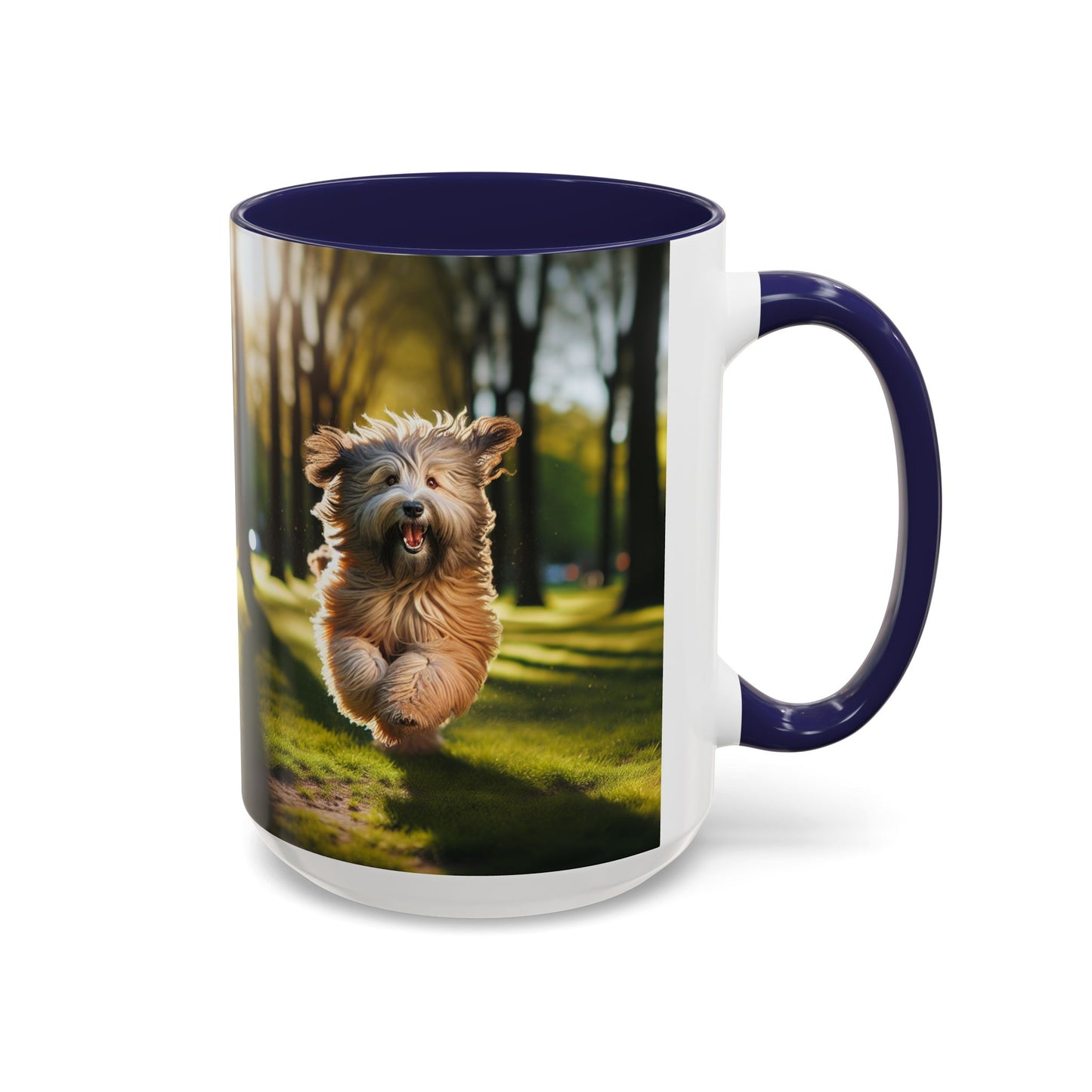Polish Lowland Sheepdog Accent Coffee Mug - Perfect Gift for Dog Lovers