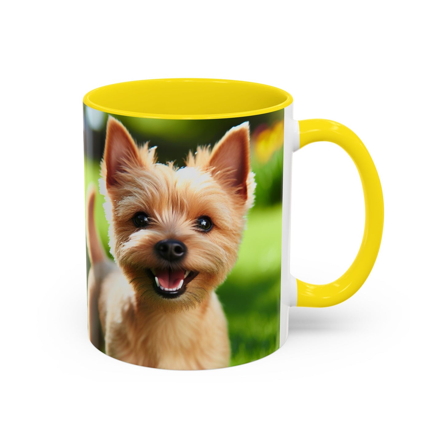 Norwich Terrier Accent Coffee Mug - Perfect Gift for Dog Lovers